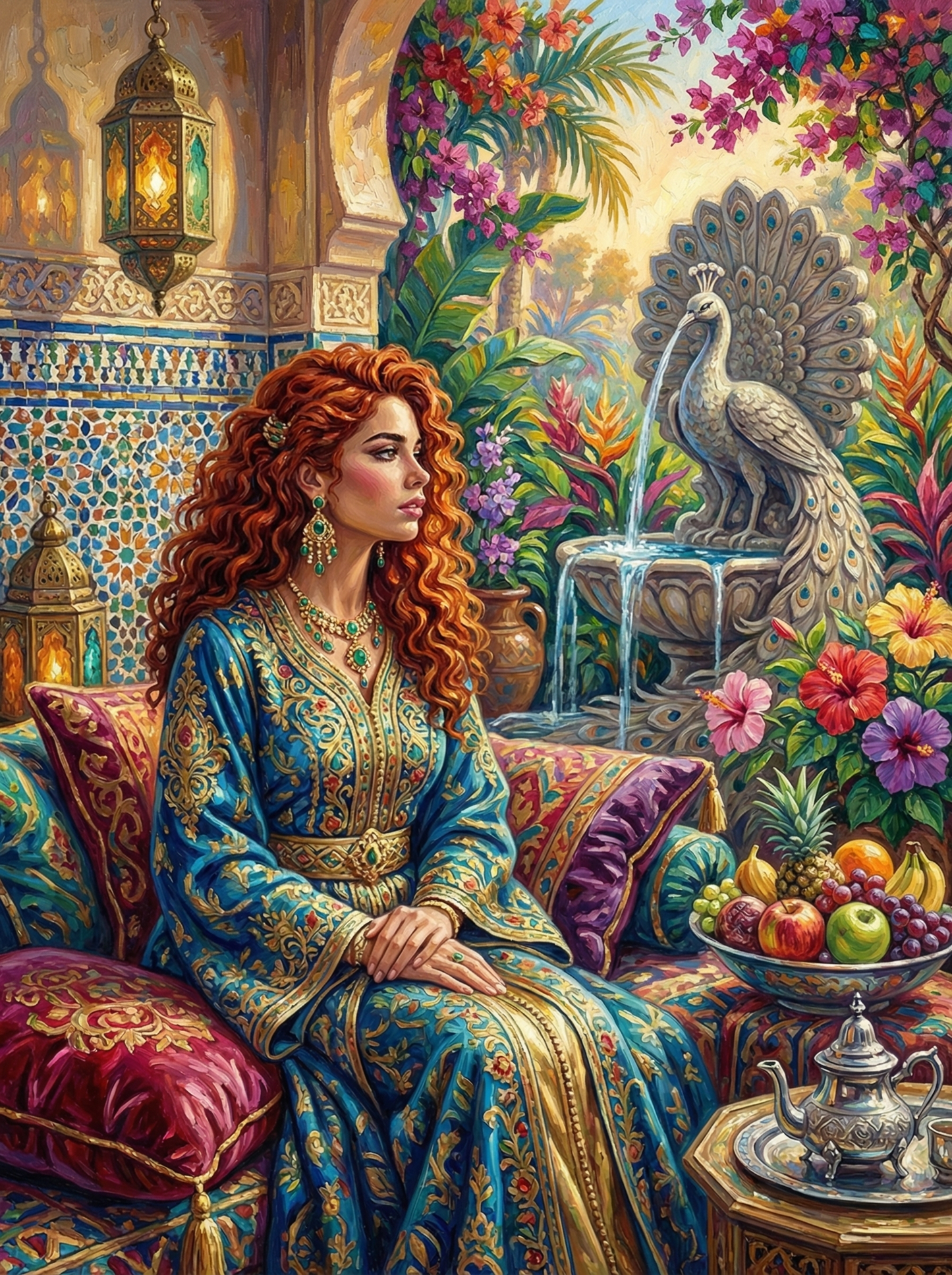 Aristocratic Garden Contemplation (80 Colors)