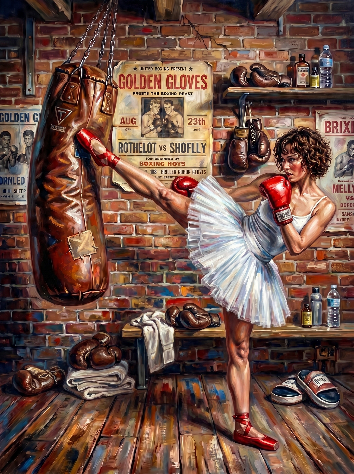 Ballerina Boxing Gym (80 Colors)
