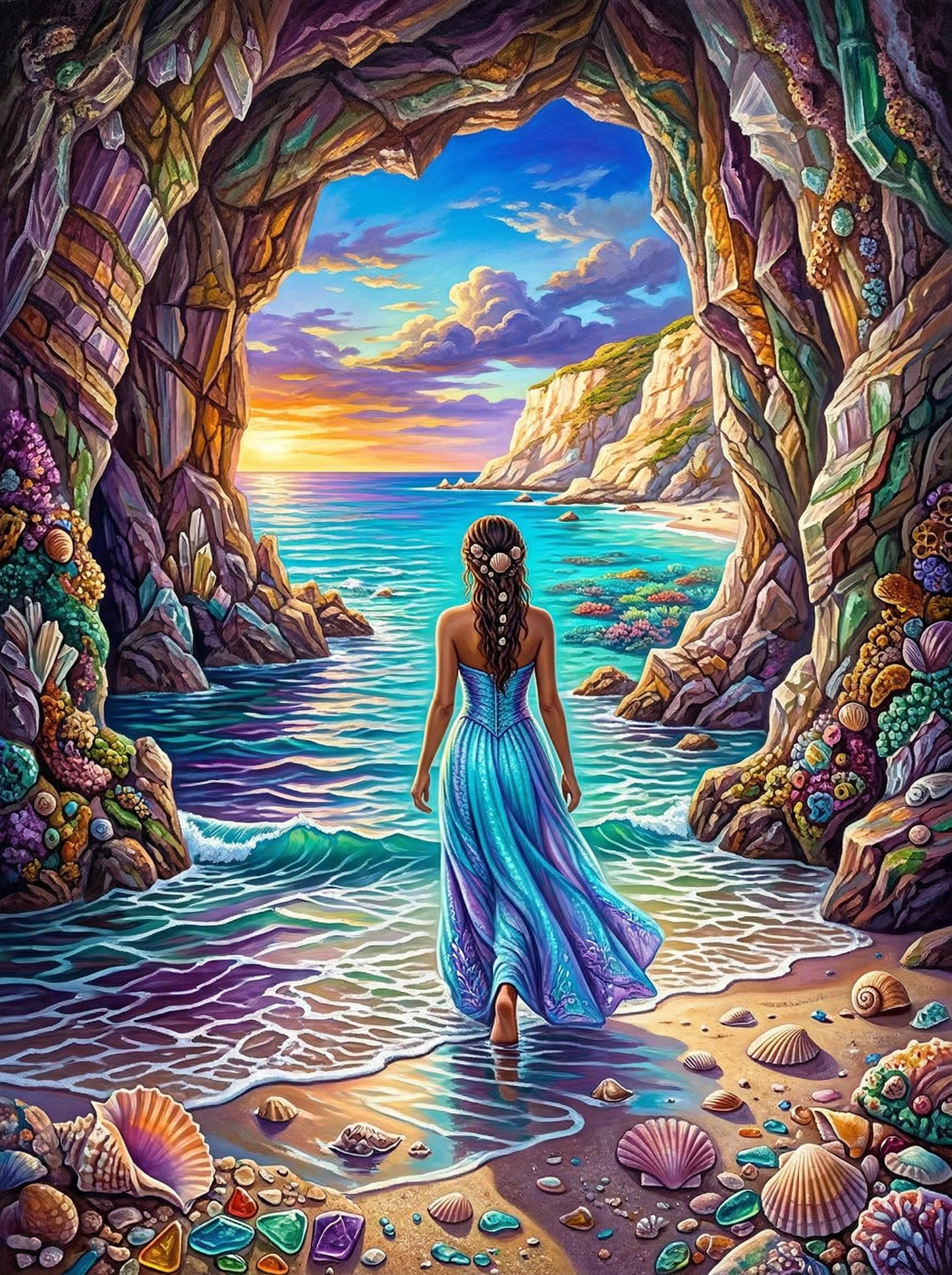 Cave Seaside Escape (80 Colors)
