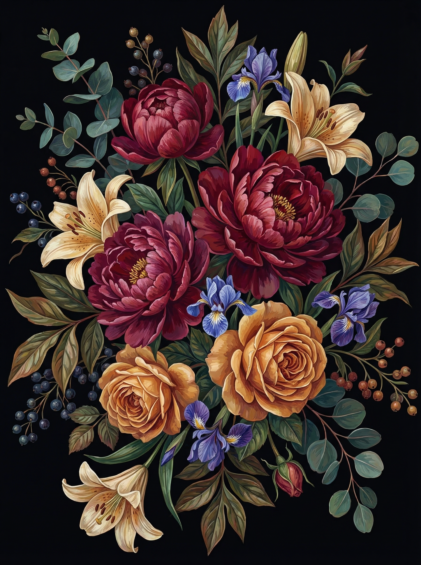 Classic Peony Bouquet Mix