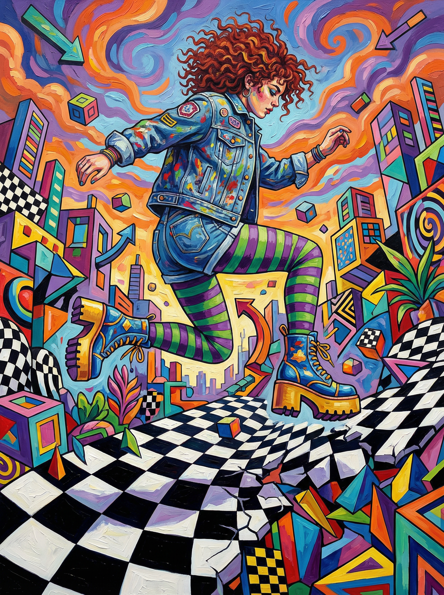 Colorful Dance Performer (80 Colors)