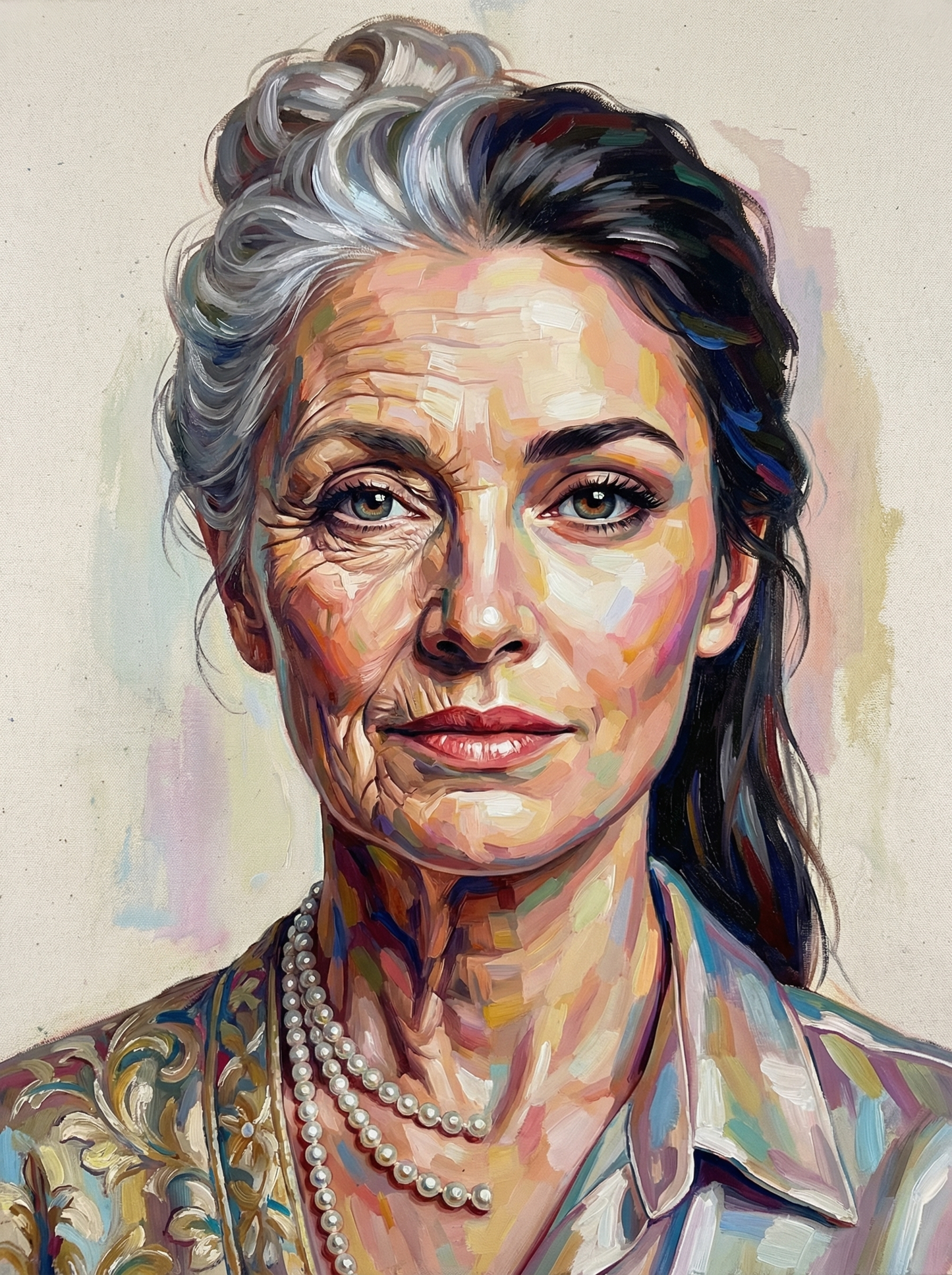 Contemporary Woman Portrait (120 Colors)