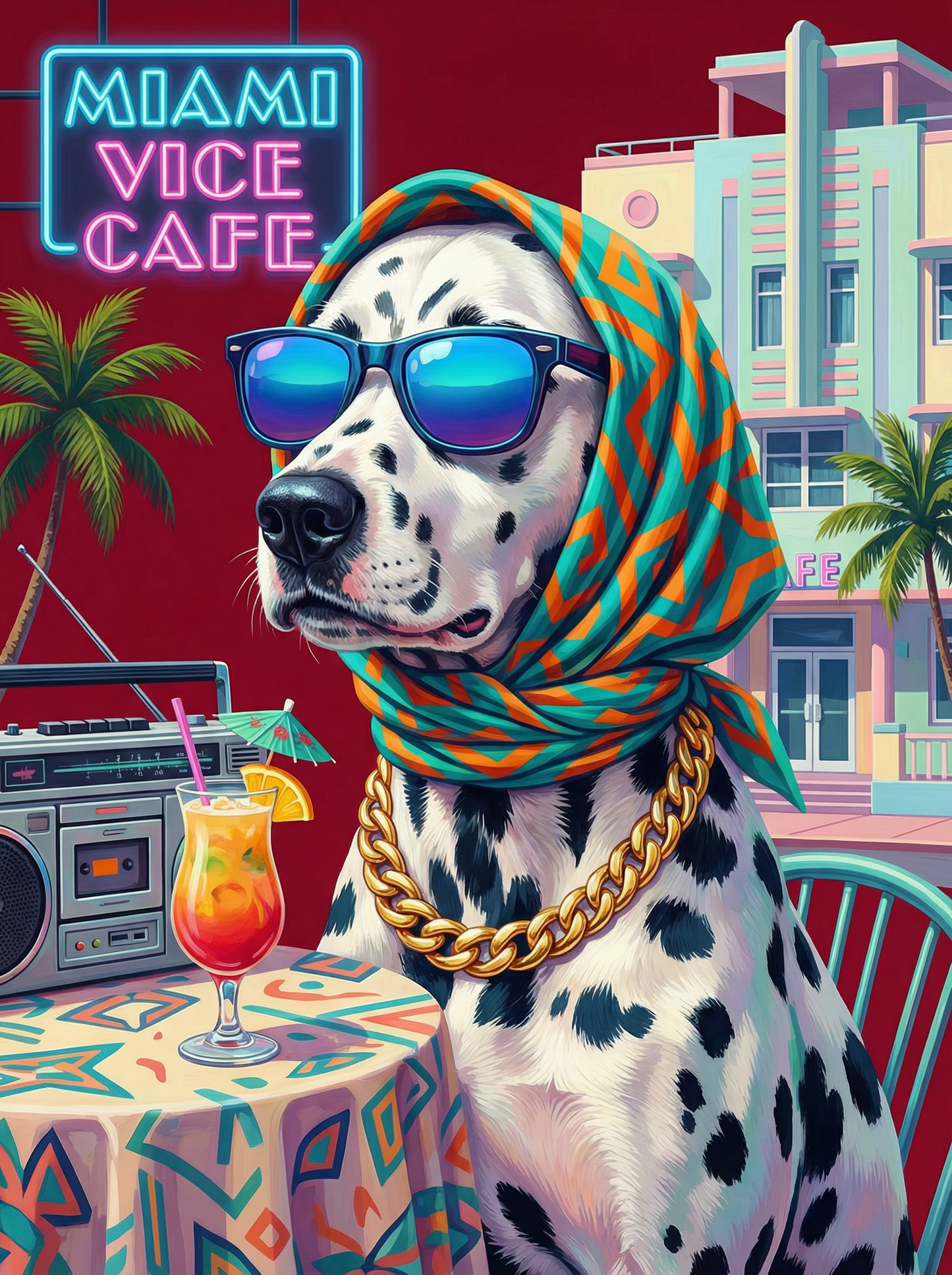 Cool Dalmatian Vibes (120 Colors)