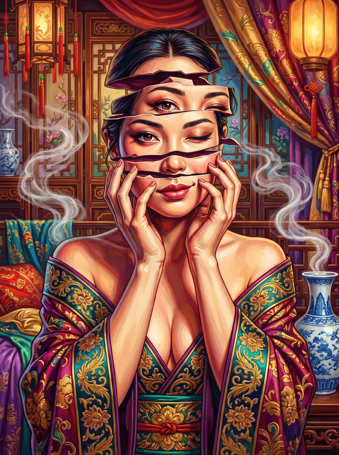 You See What She Allows (80 Colors)