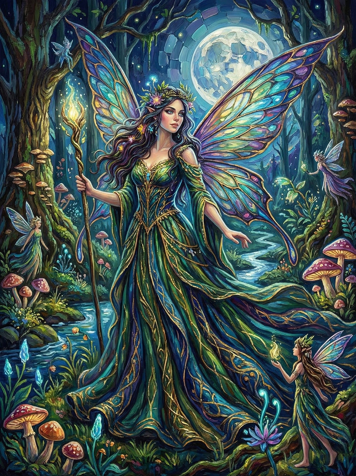 Enchanted Forest Fairy Queen (120 Colors)