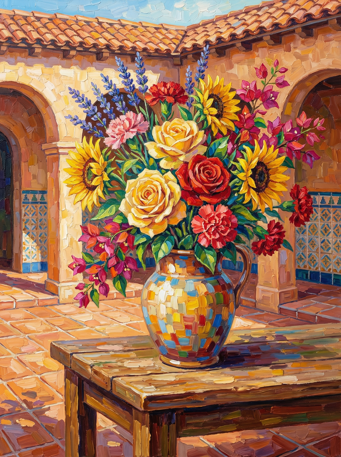 Exotic Flower Bouquet Medley (120 Colors)