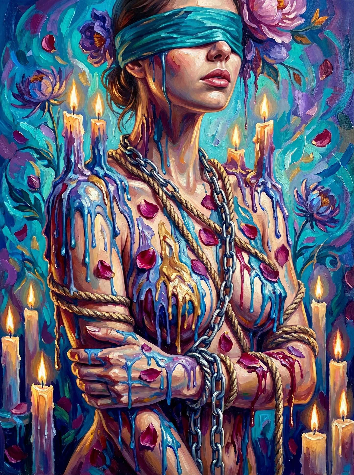 The World Bloomed While She Burned (80 Colors)