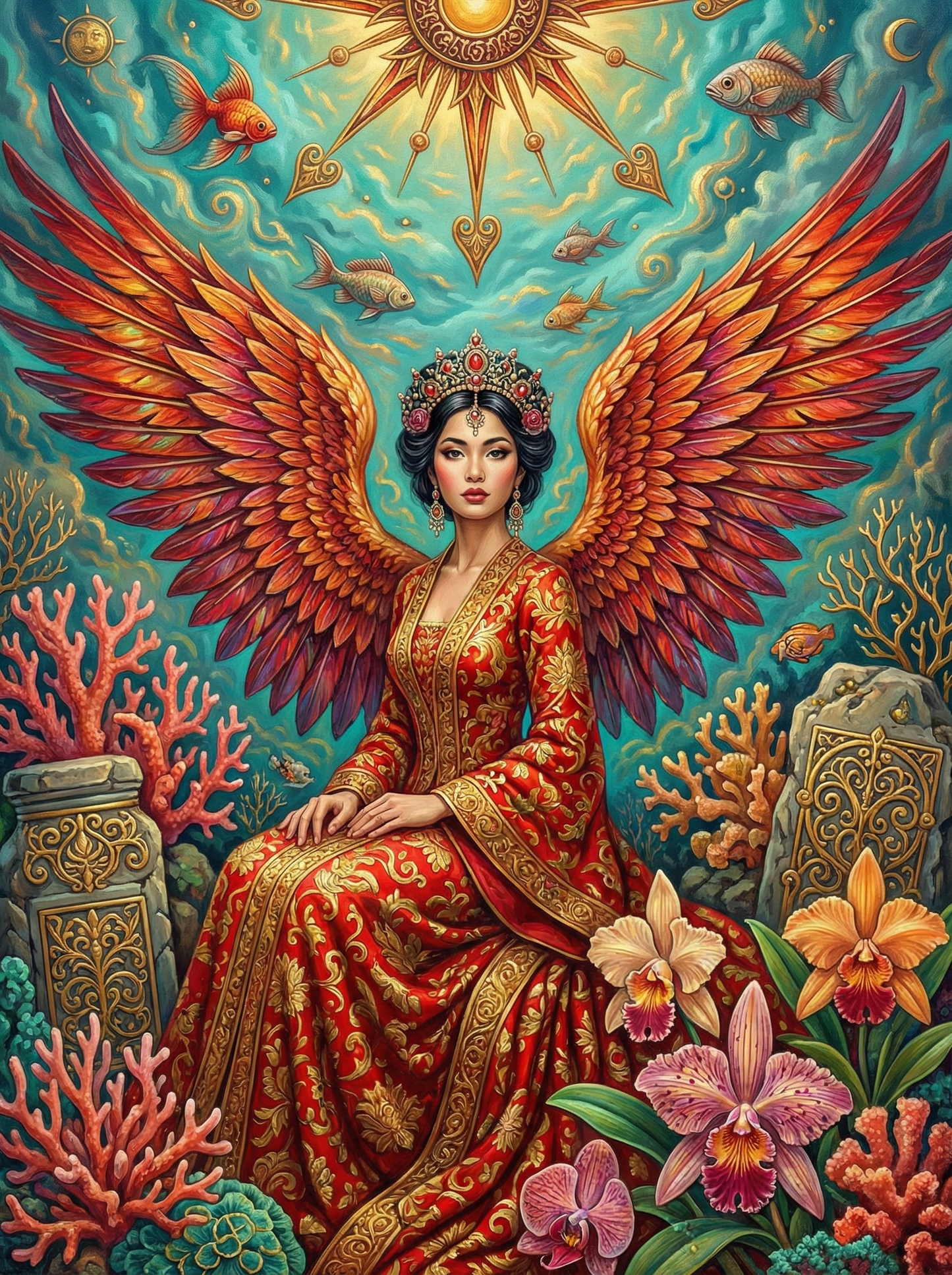 Golden Goddess Meditation (80 Colors)