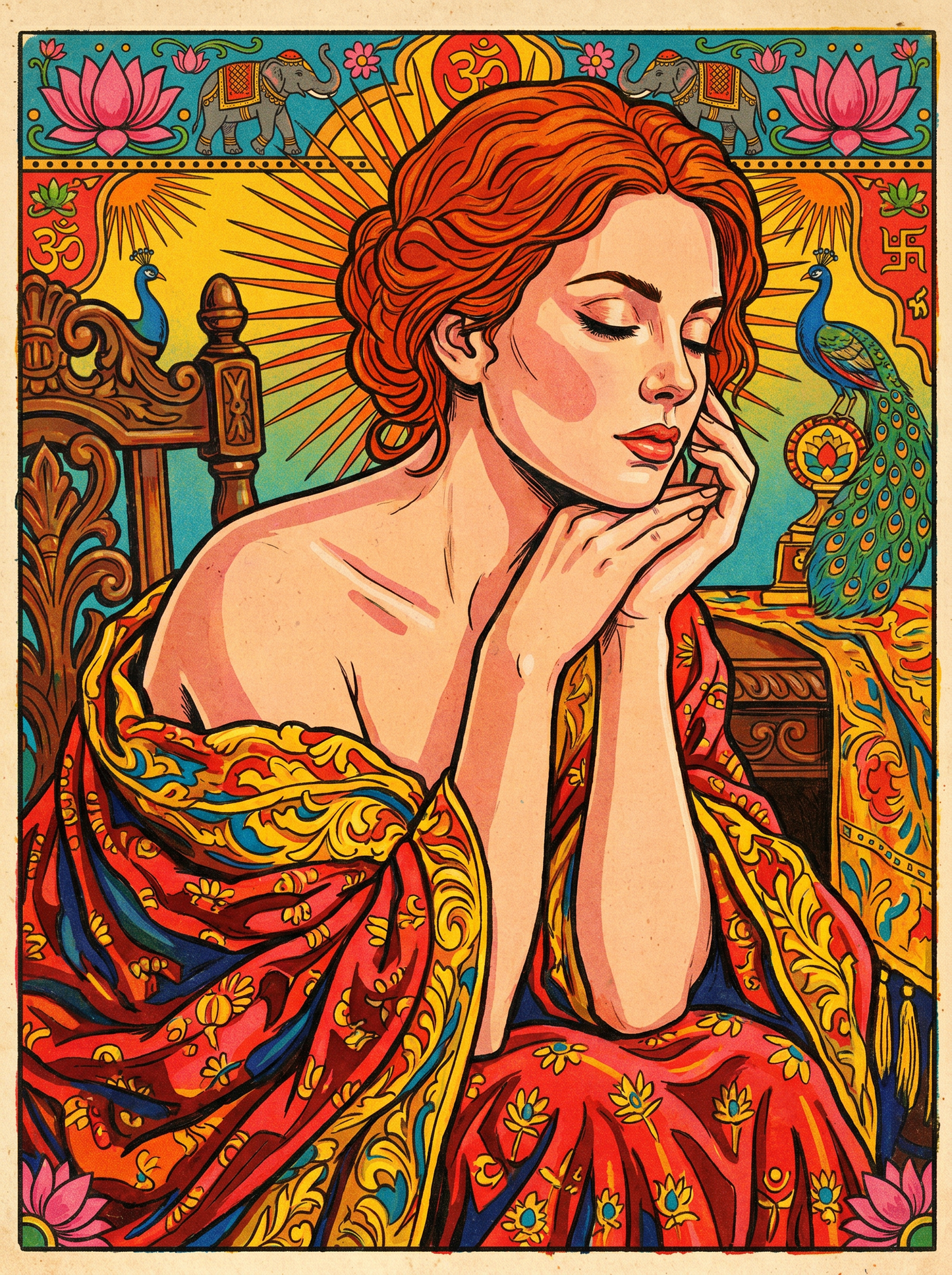 Golden Robe Redhead (80 Colors)