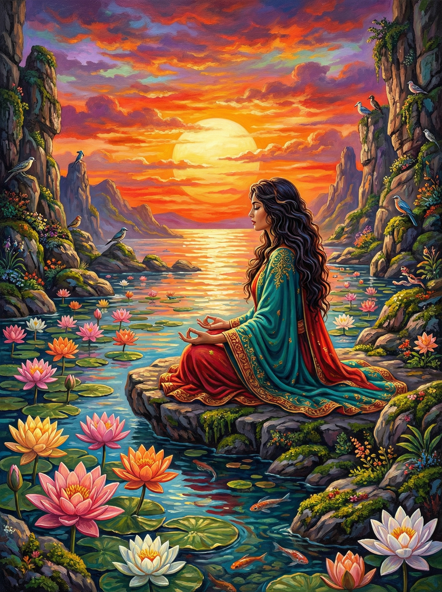 Serenity at Sunset (120 Colors)