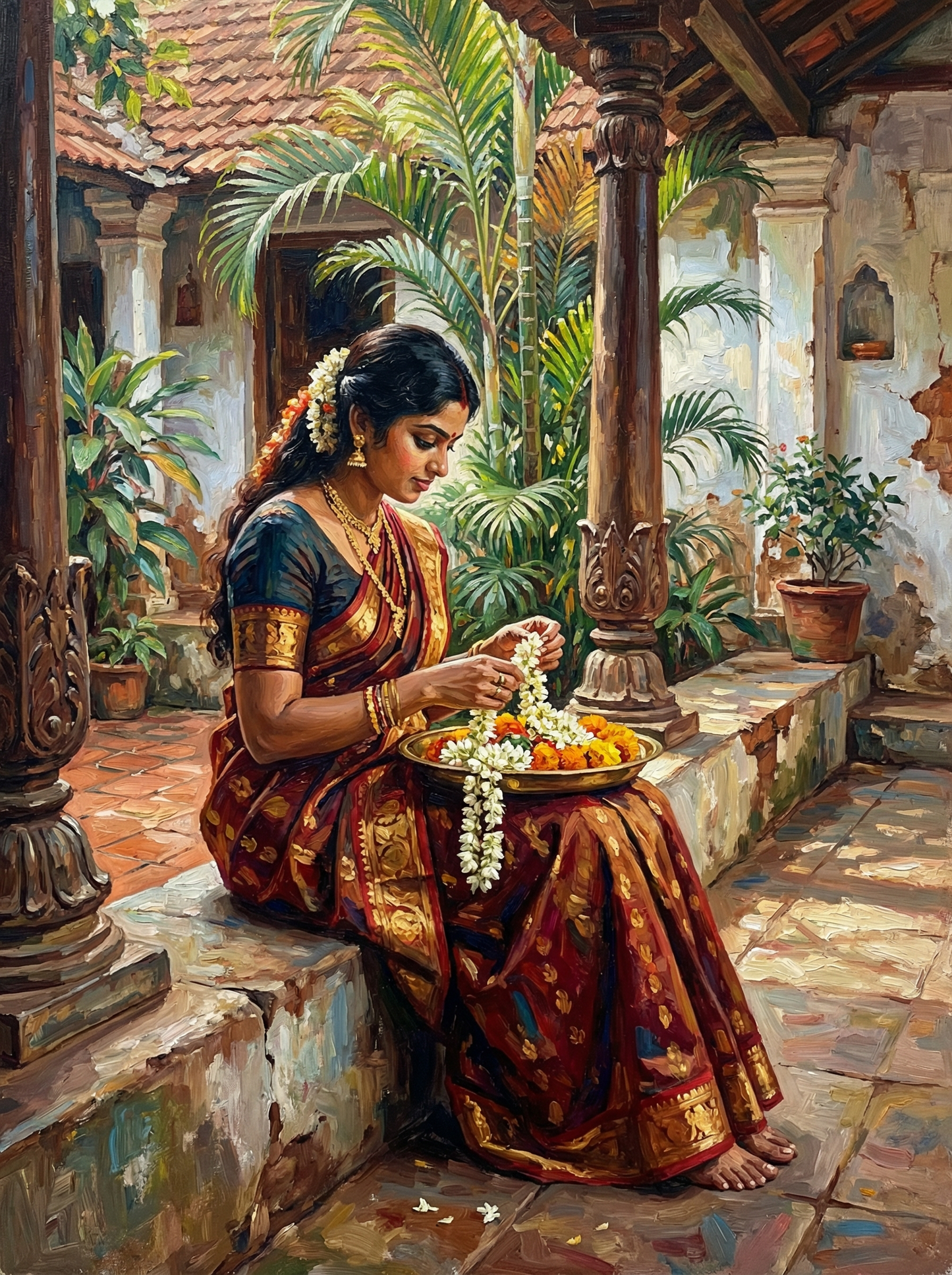 Temple Flower Weaver (80 Colors)