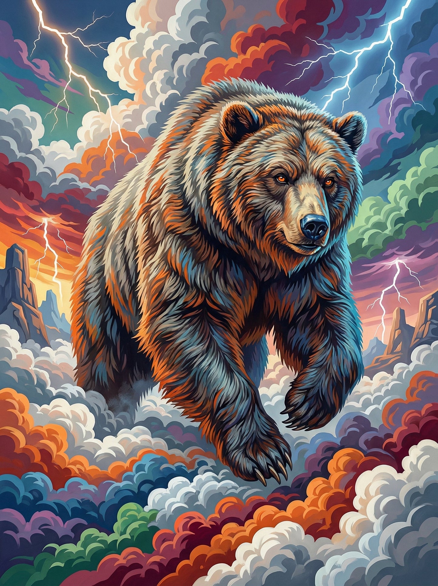 Stormborn Mountain Bear (80 Colors)