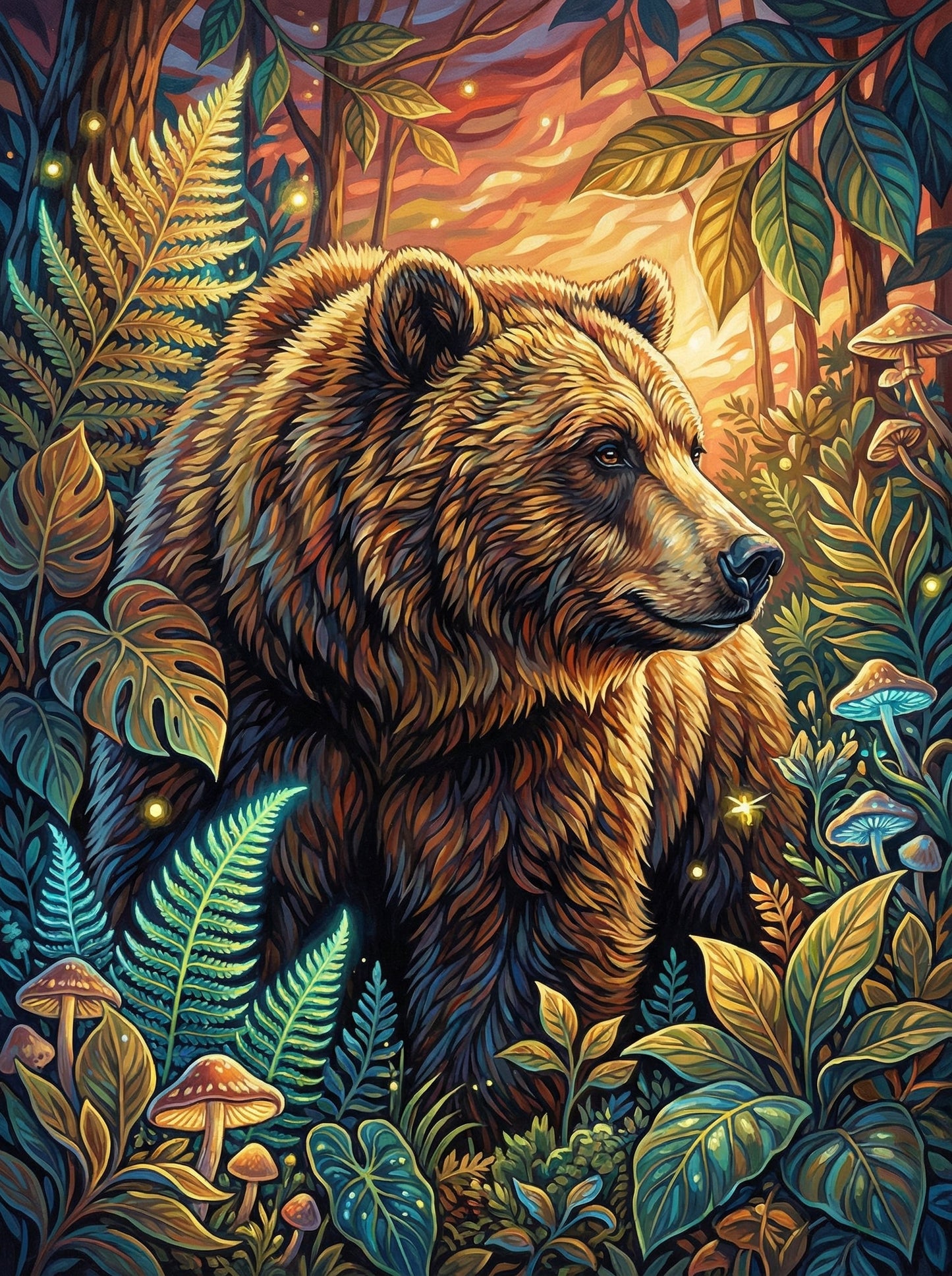 Twilight Forest Bear (120 Colors)