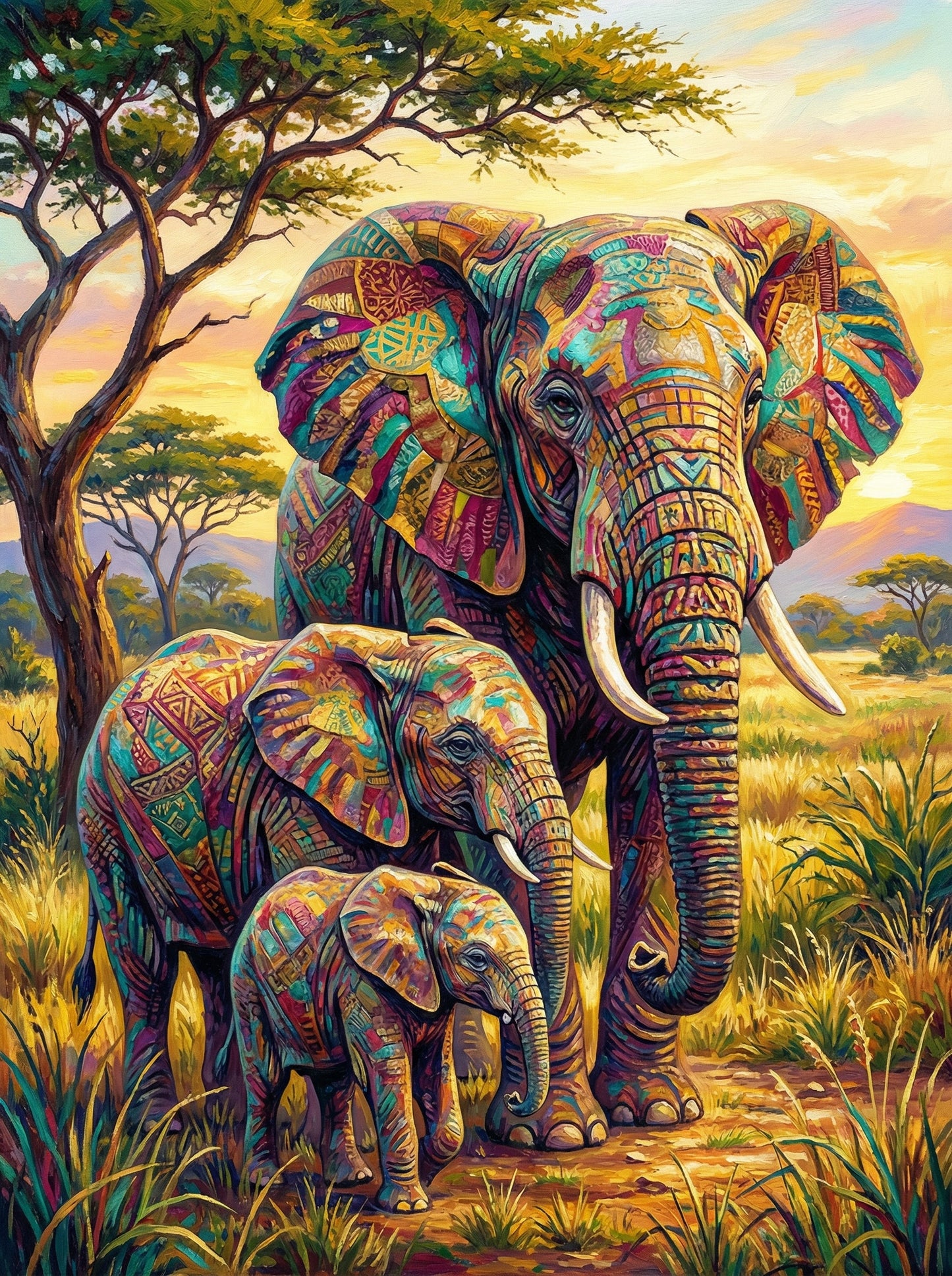 Savanna Mosaic Majesty