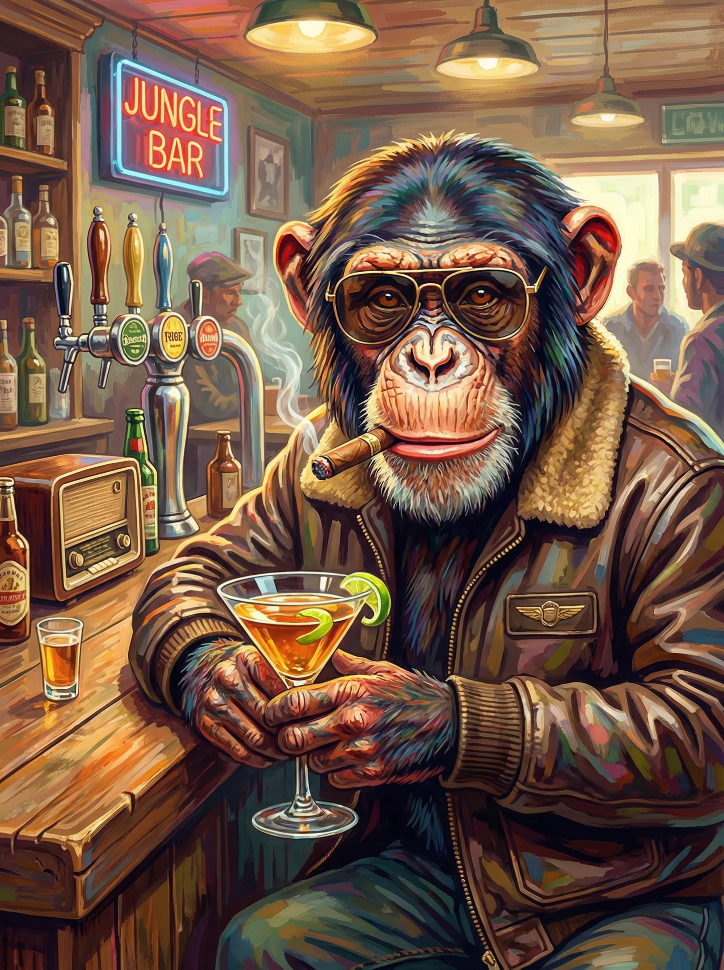 Midnight Jungle Aviator (120 Colors)