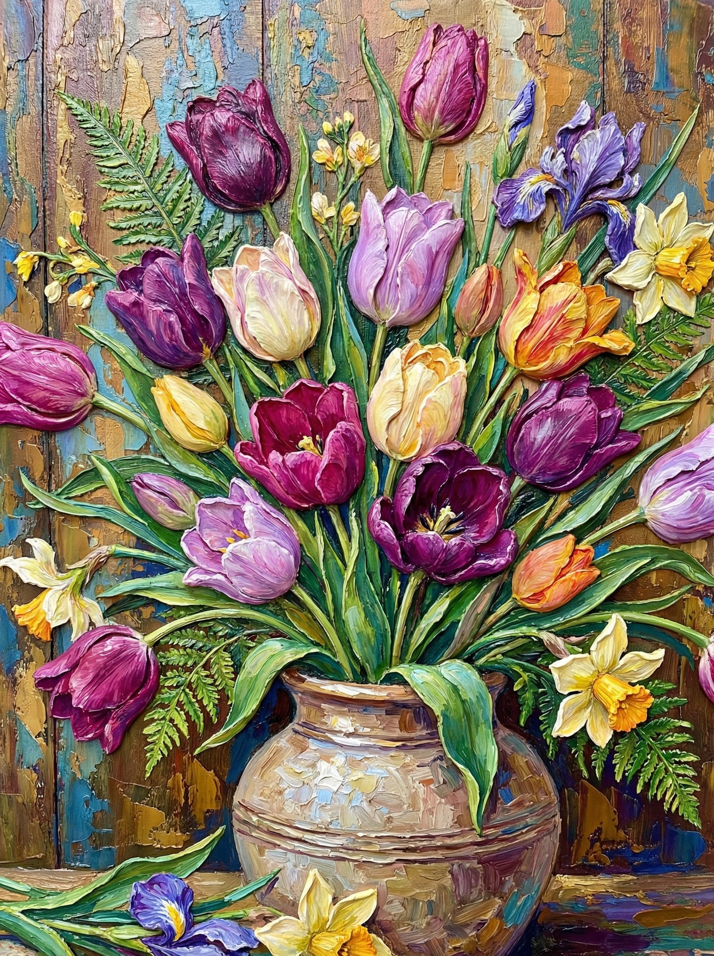 Rustic Tulip Bouquet