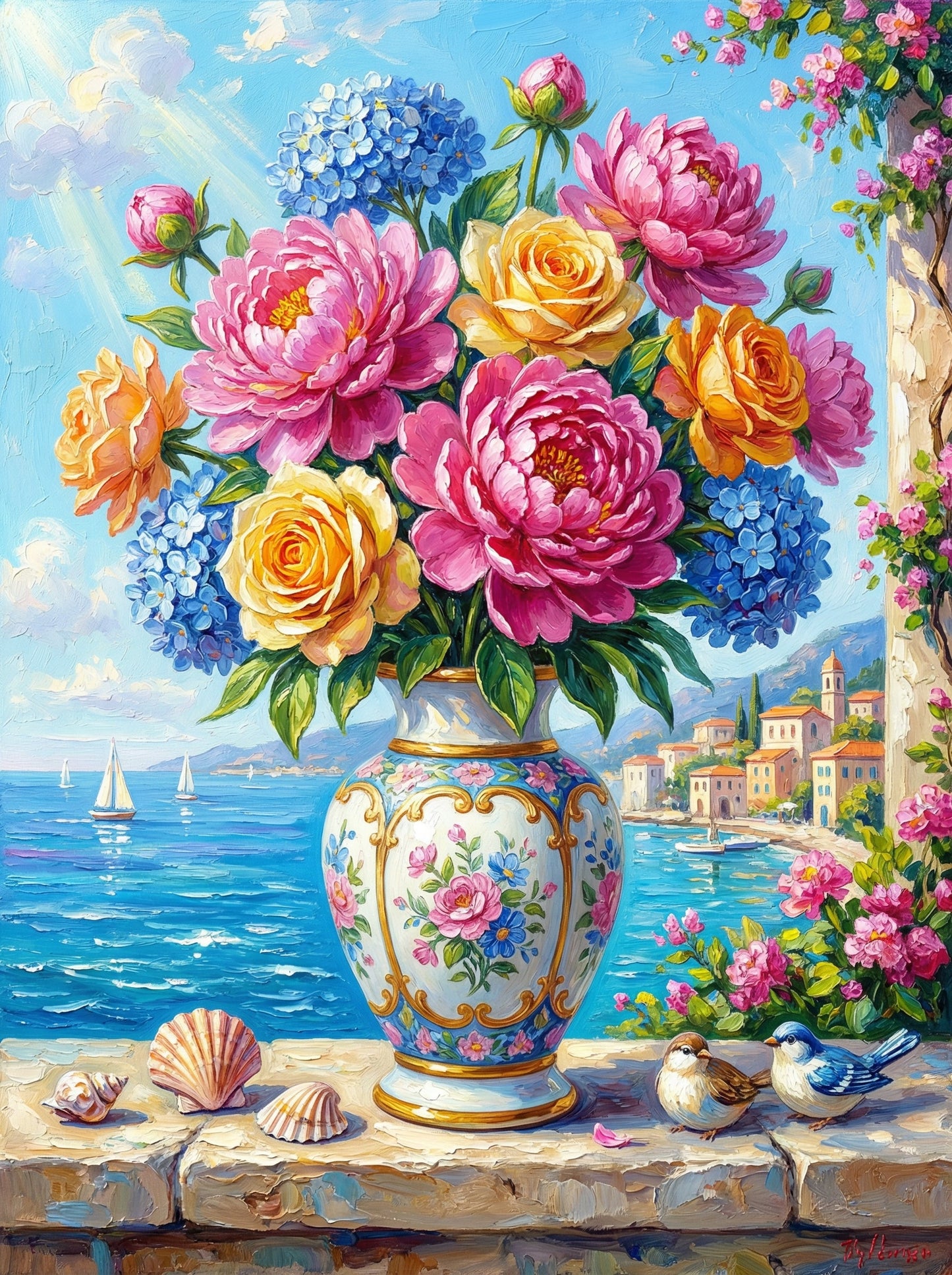 Mediterranean Rose Escape