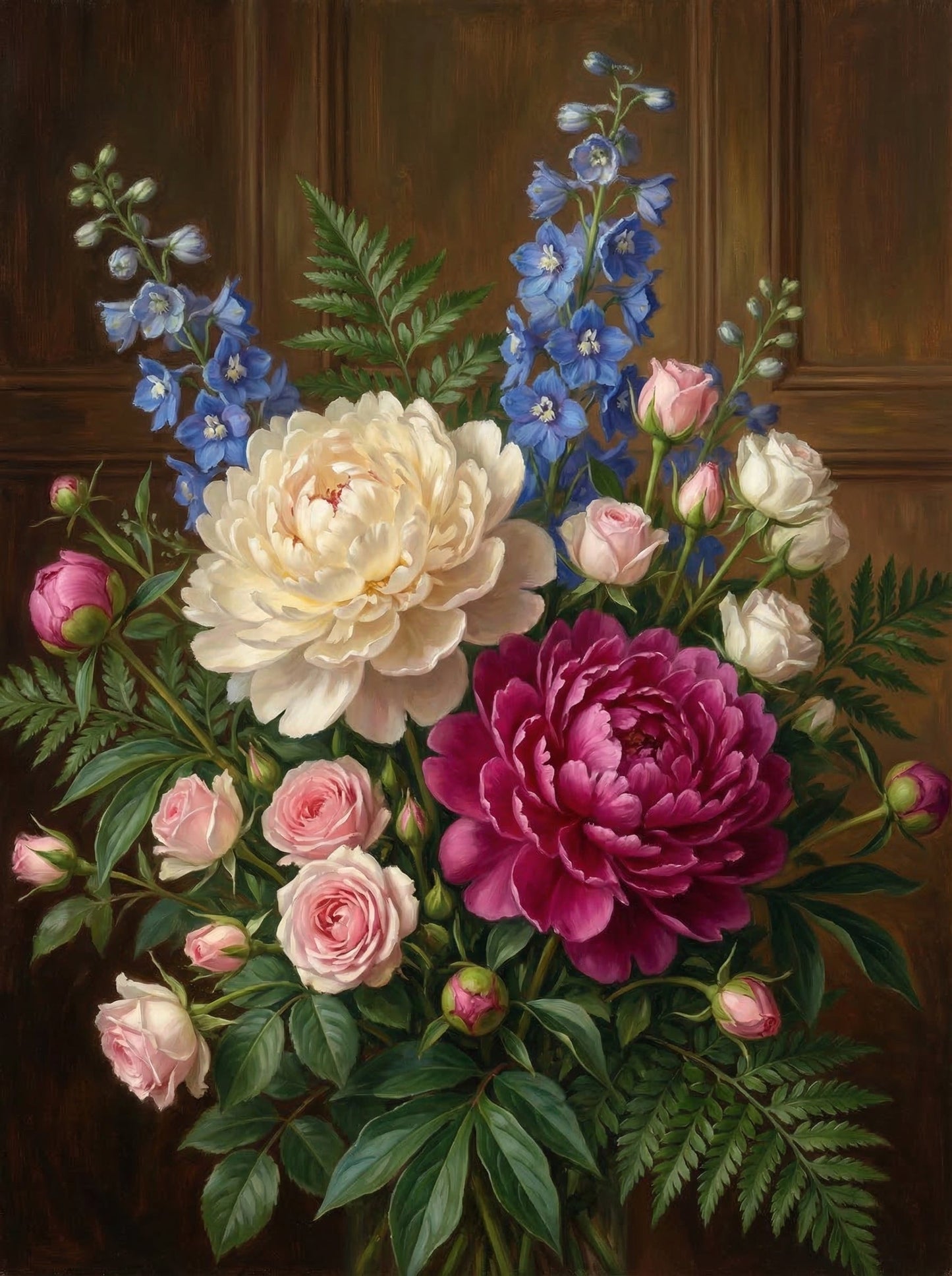 Classic Peony Garden Bouquet