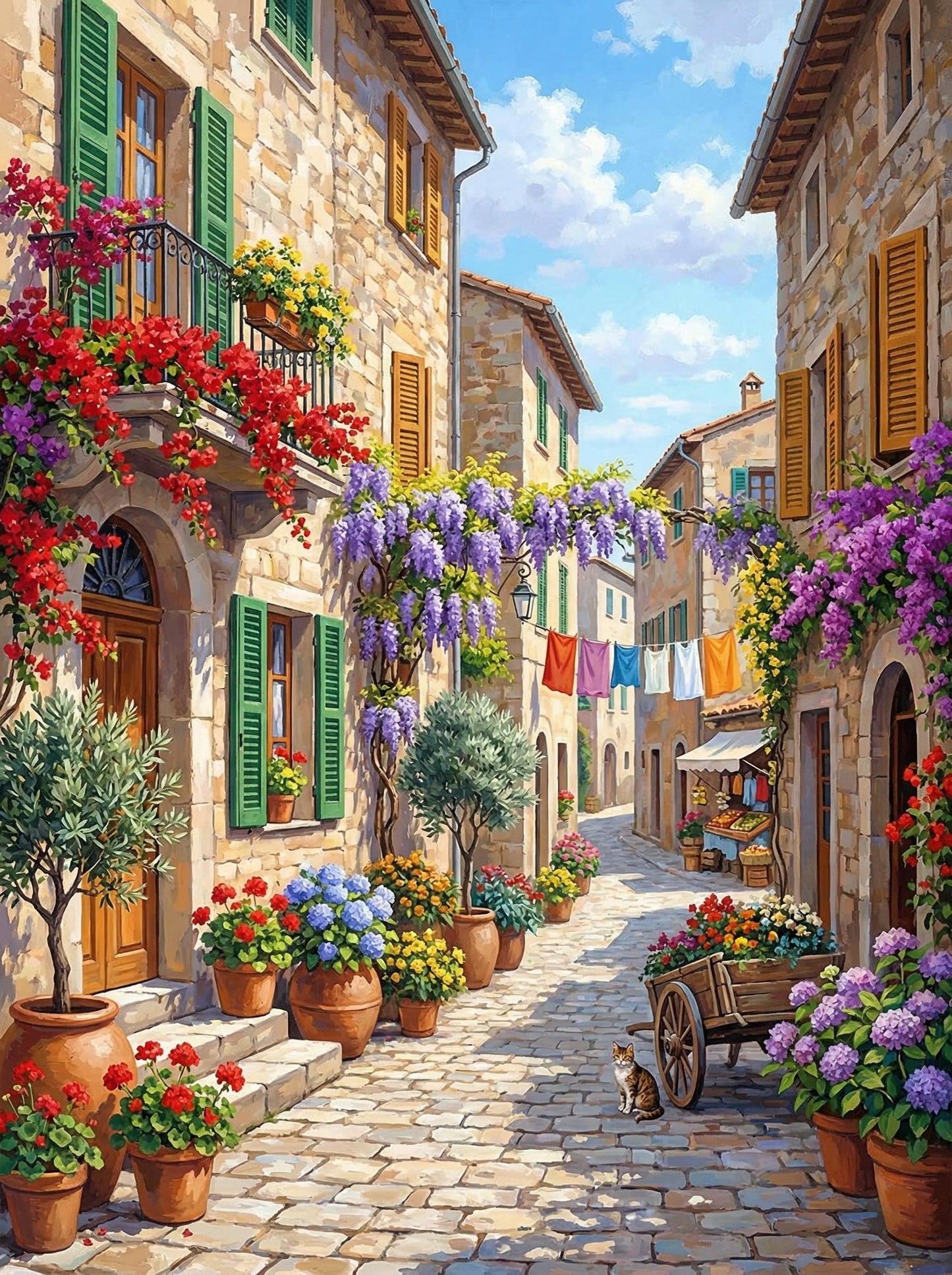 Tuscan Alley Flower Street