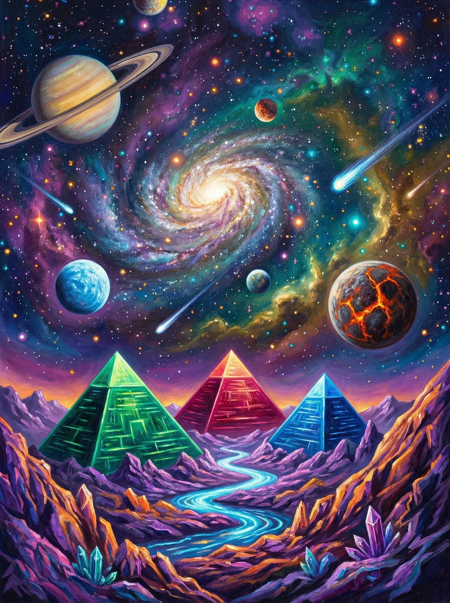 Cosmic Pyramids