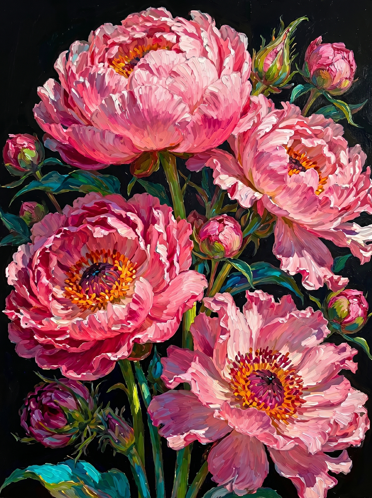 Blushing Peony Garden