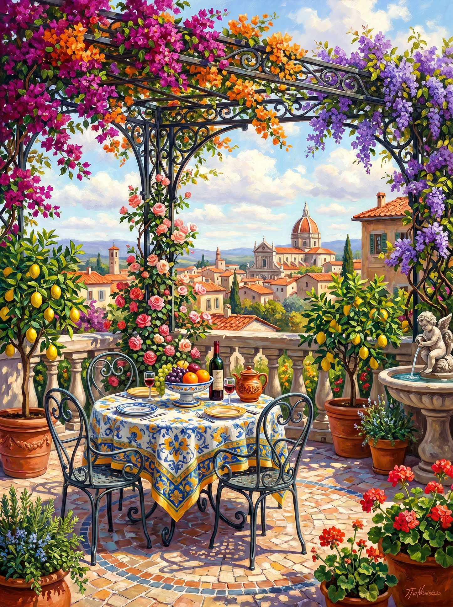 Tuscan Garden Terrace