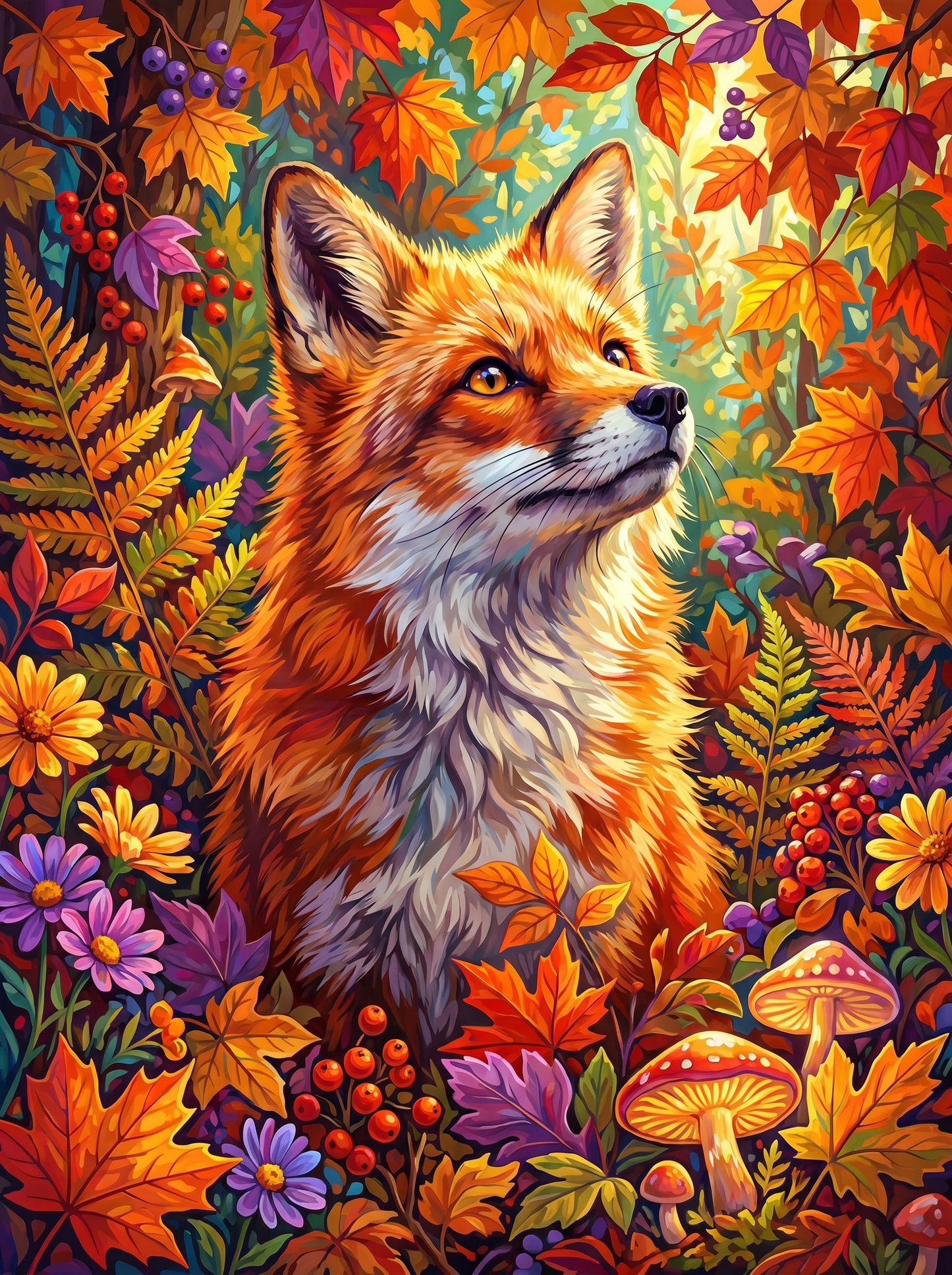 Autumn Forest Fox