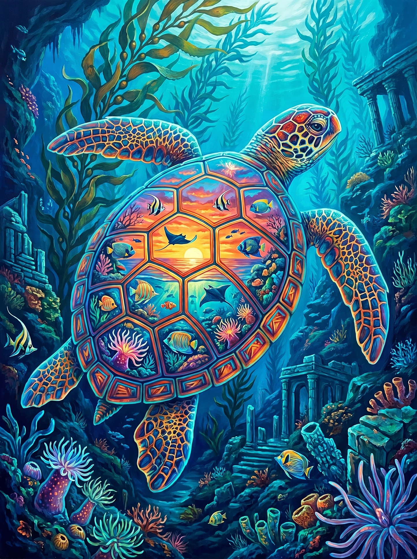 Mystic Ocean Turtle