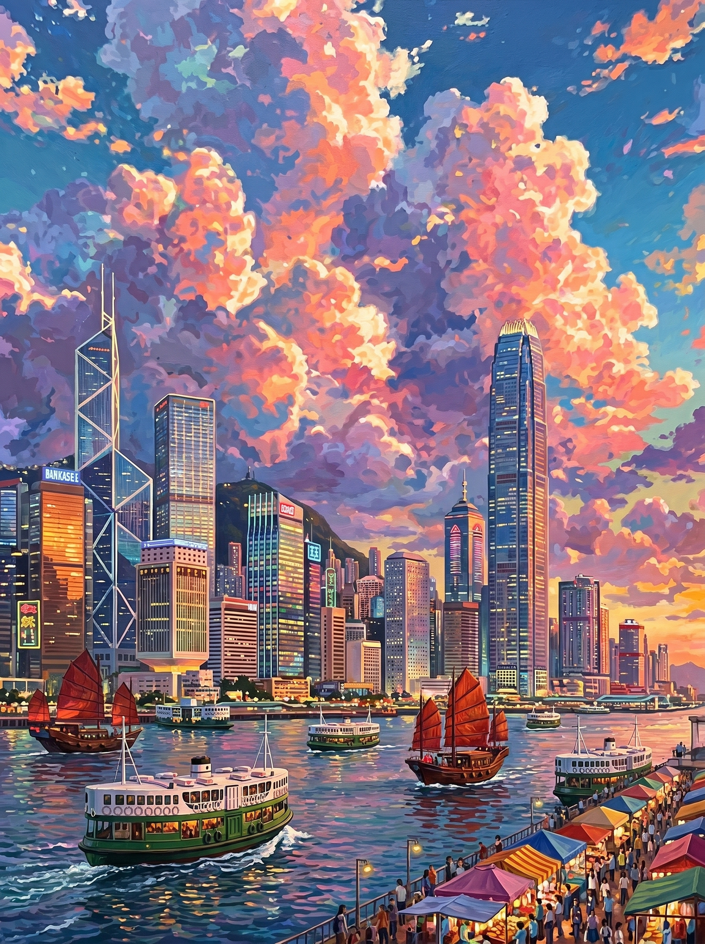 Harbor Skyline Glow