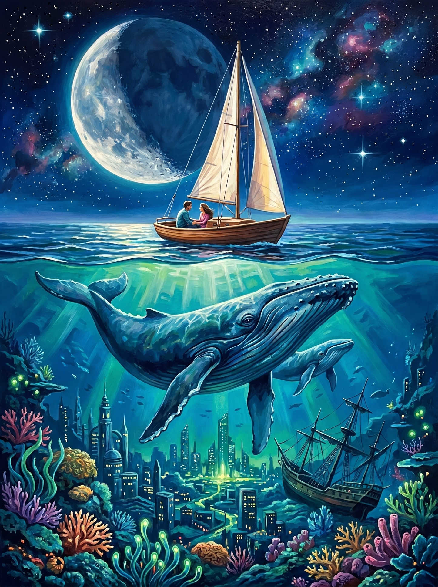 Moonlit Ocean Dreams