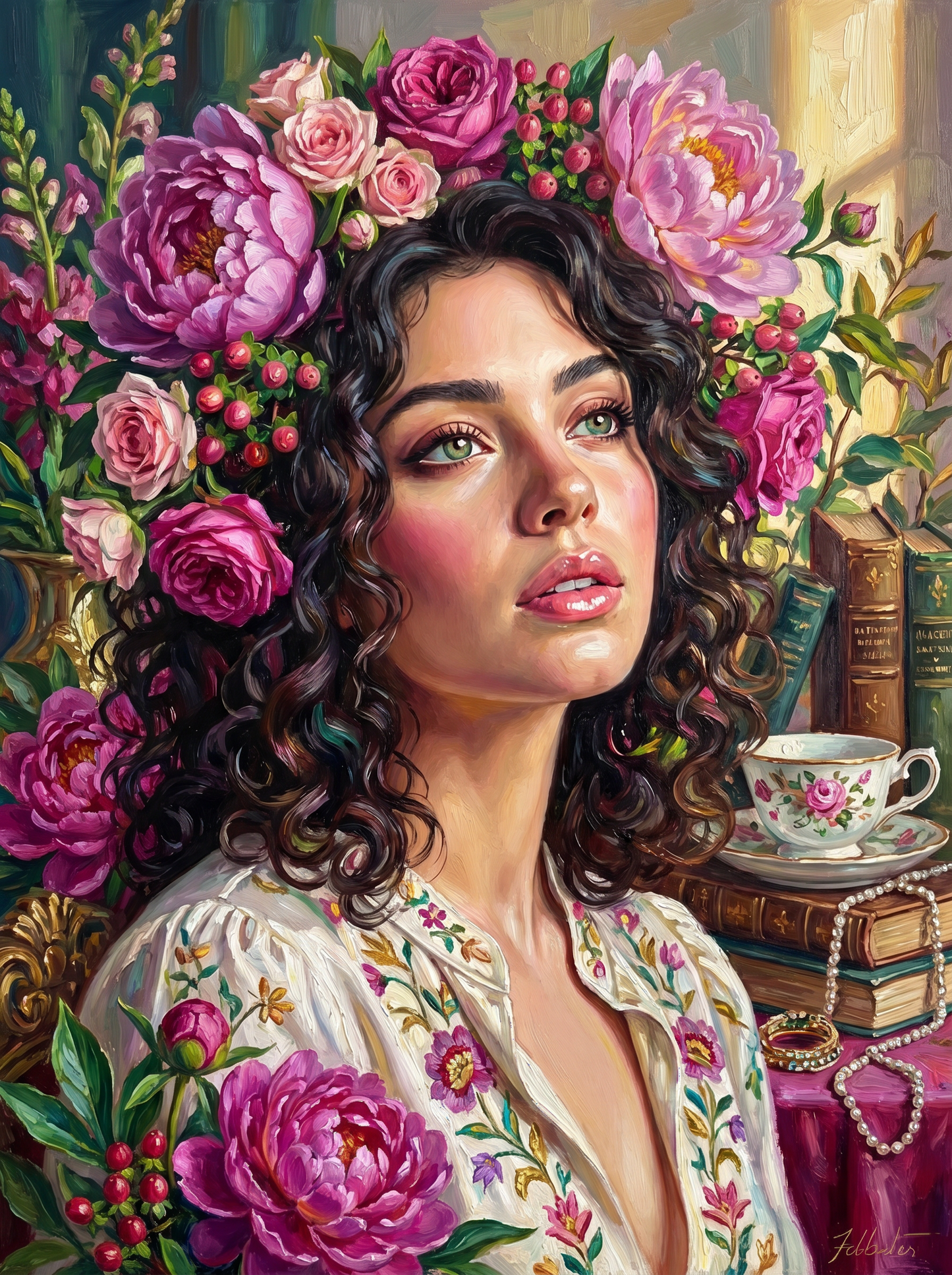 Floral Muse Vintage Elegance