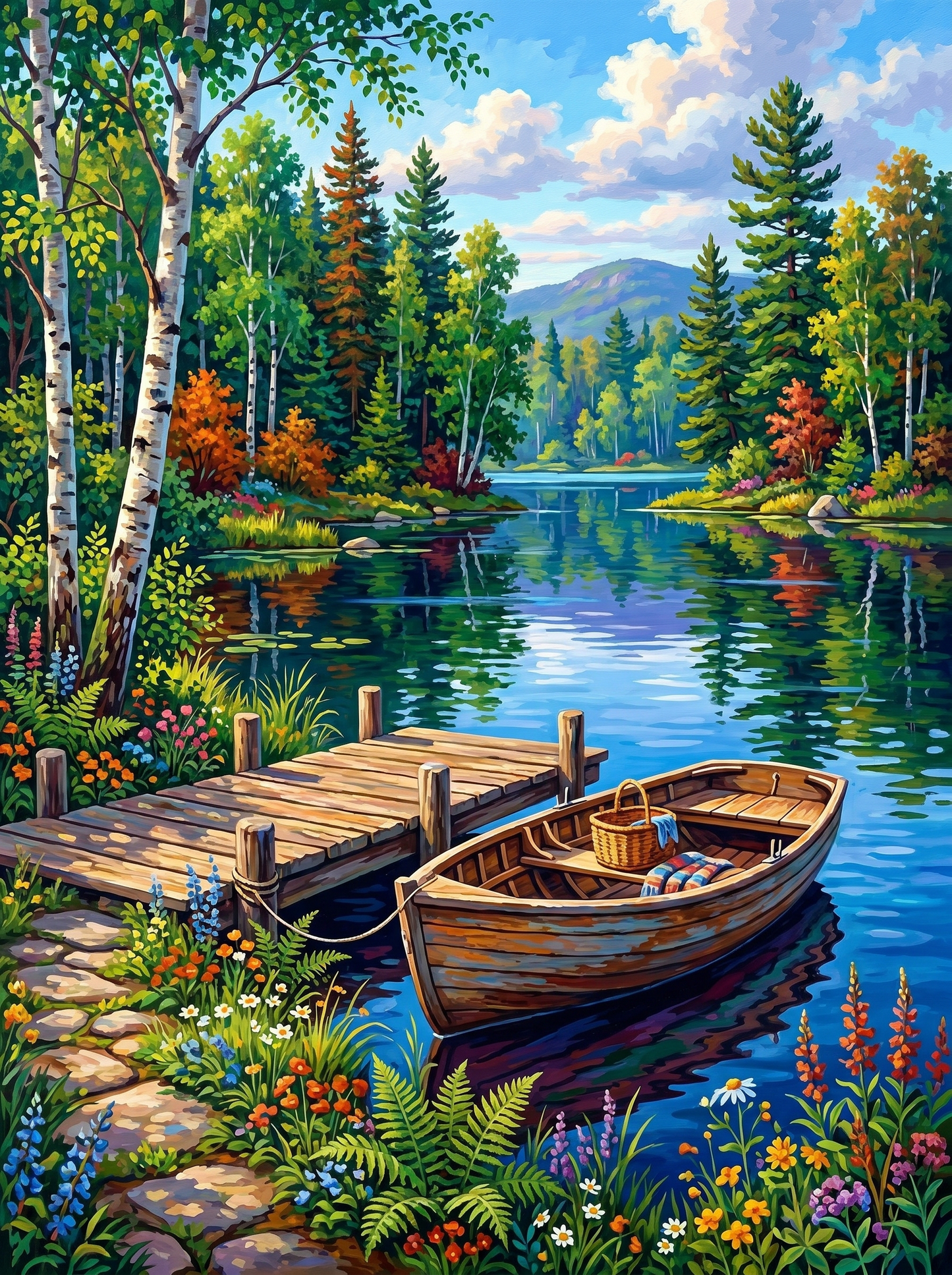 Peaceful Lakeside Boat Retreat
