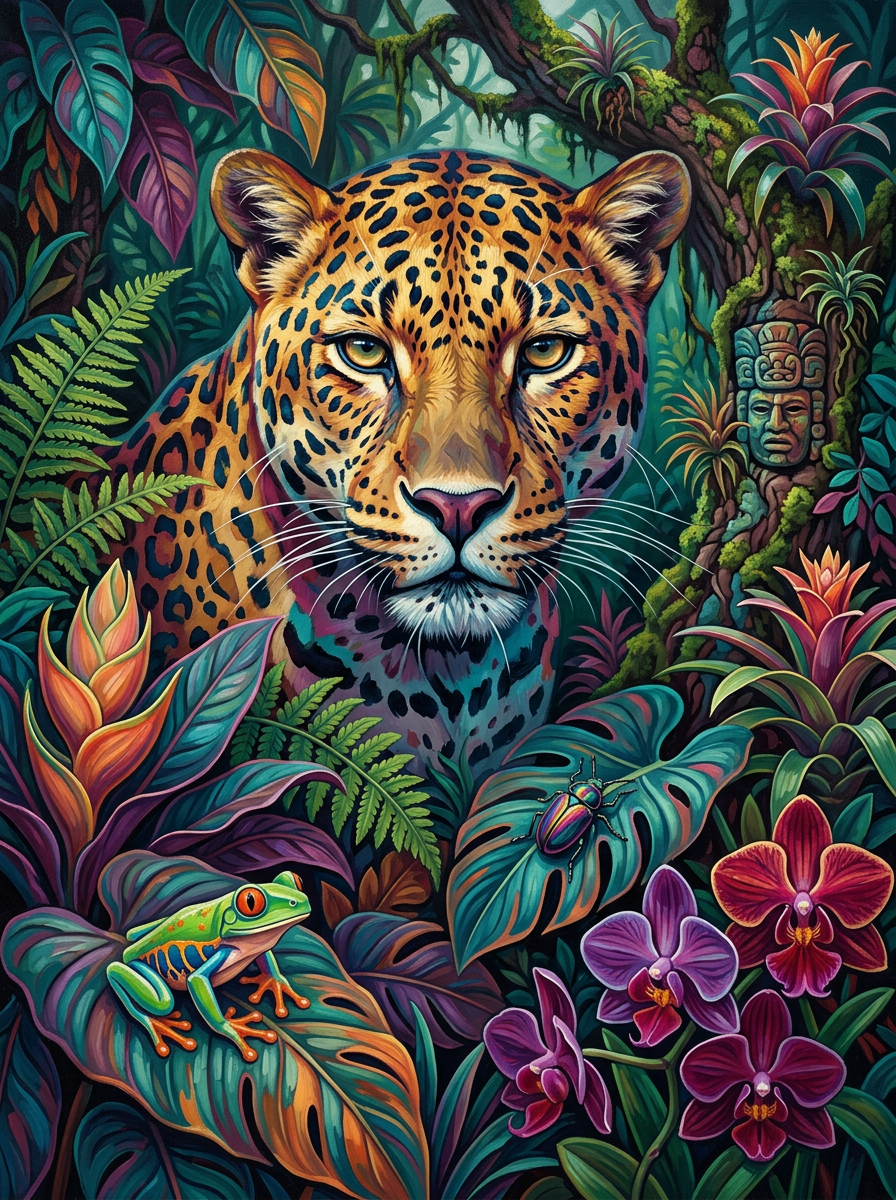 Jungle Leopard Mystique (80 Colors)
