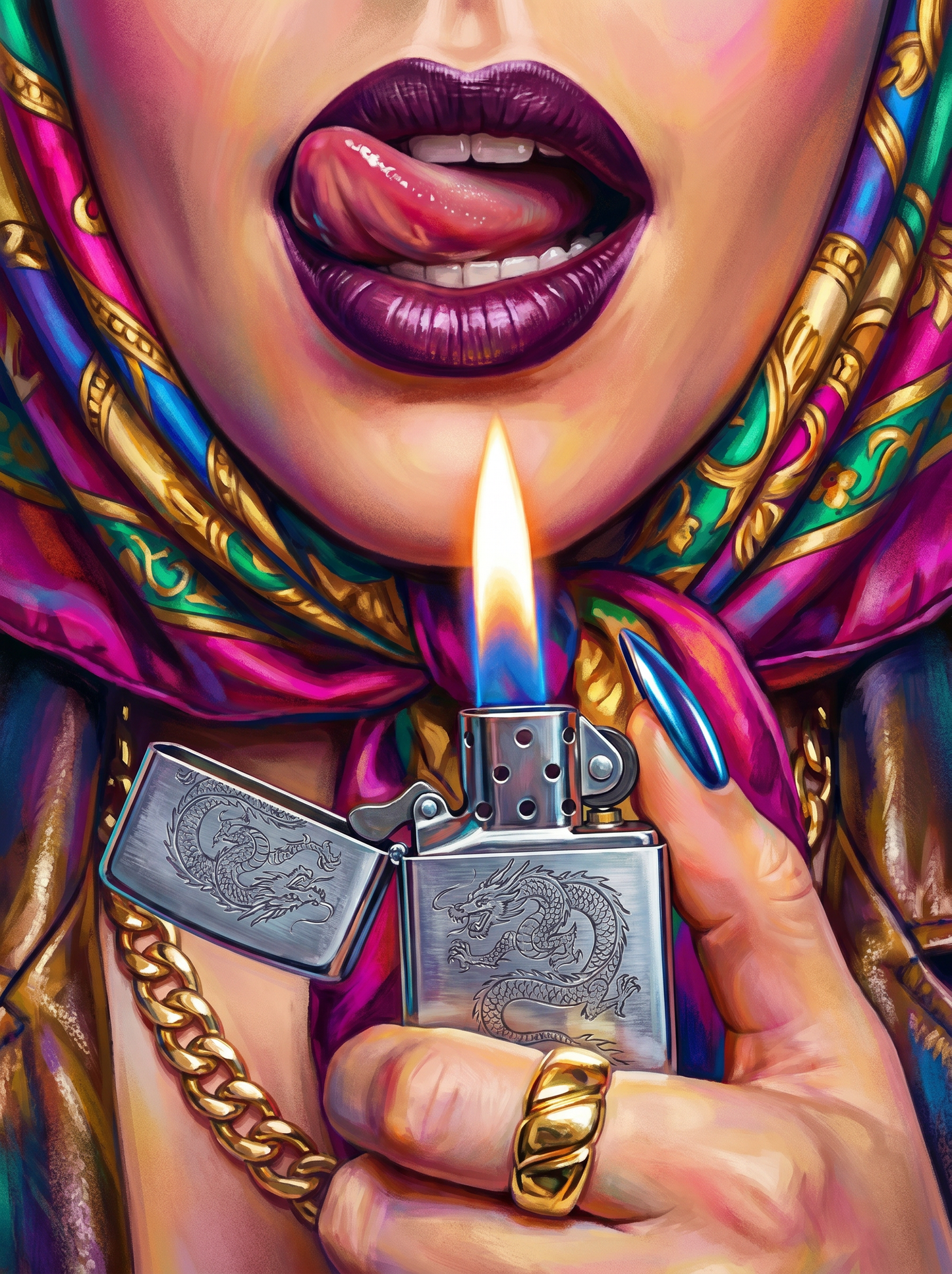 Lighter Flame Glamour (120 Colors)