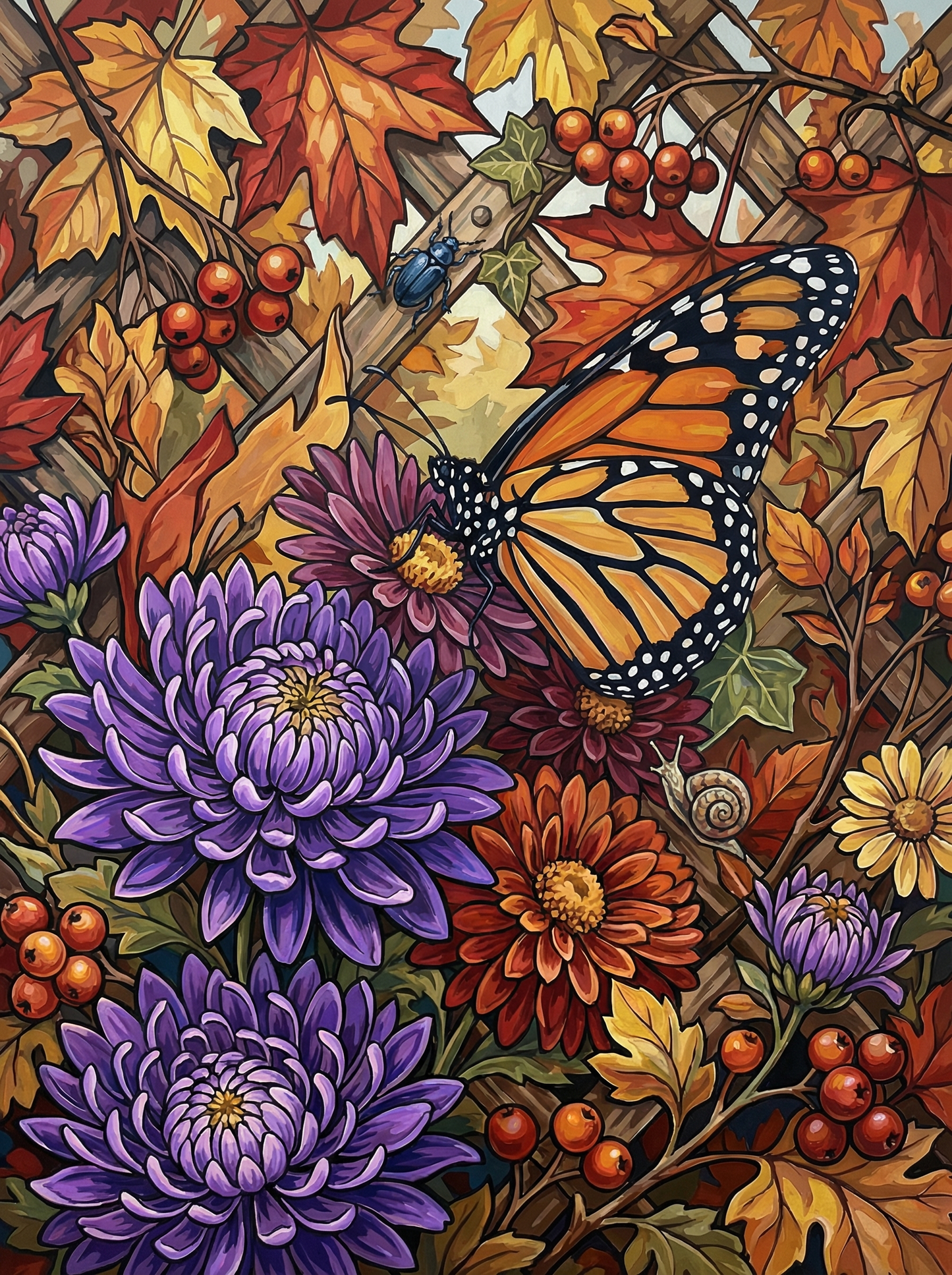 Monarch Butterfly Blooms