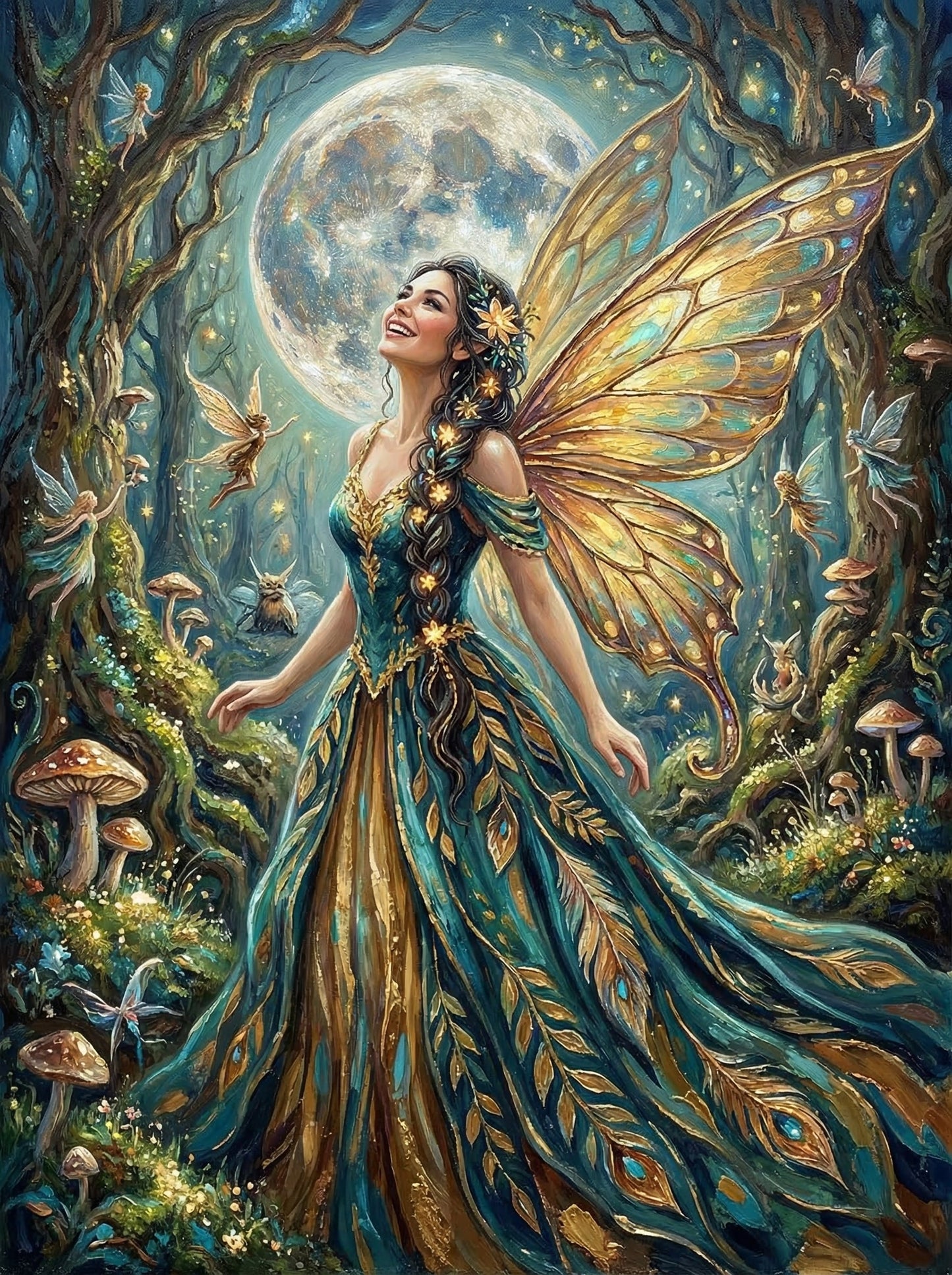 Moonlit Woodland Fairy (80 Colors)