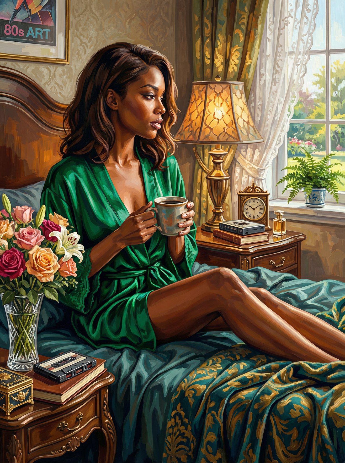 Morning Coffee Elegance (80 Colors)