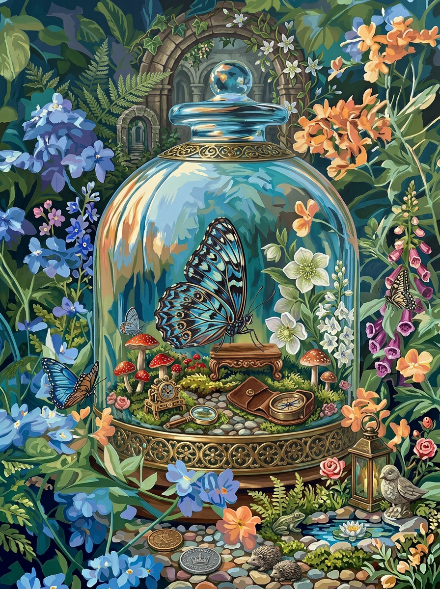 Mystical Butterfly Garden (120 Colors)