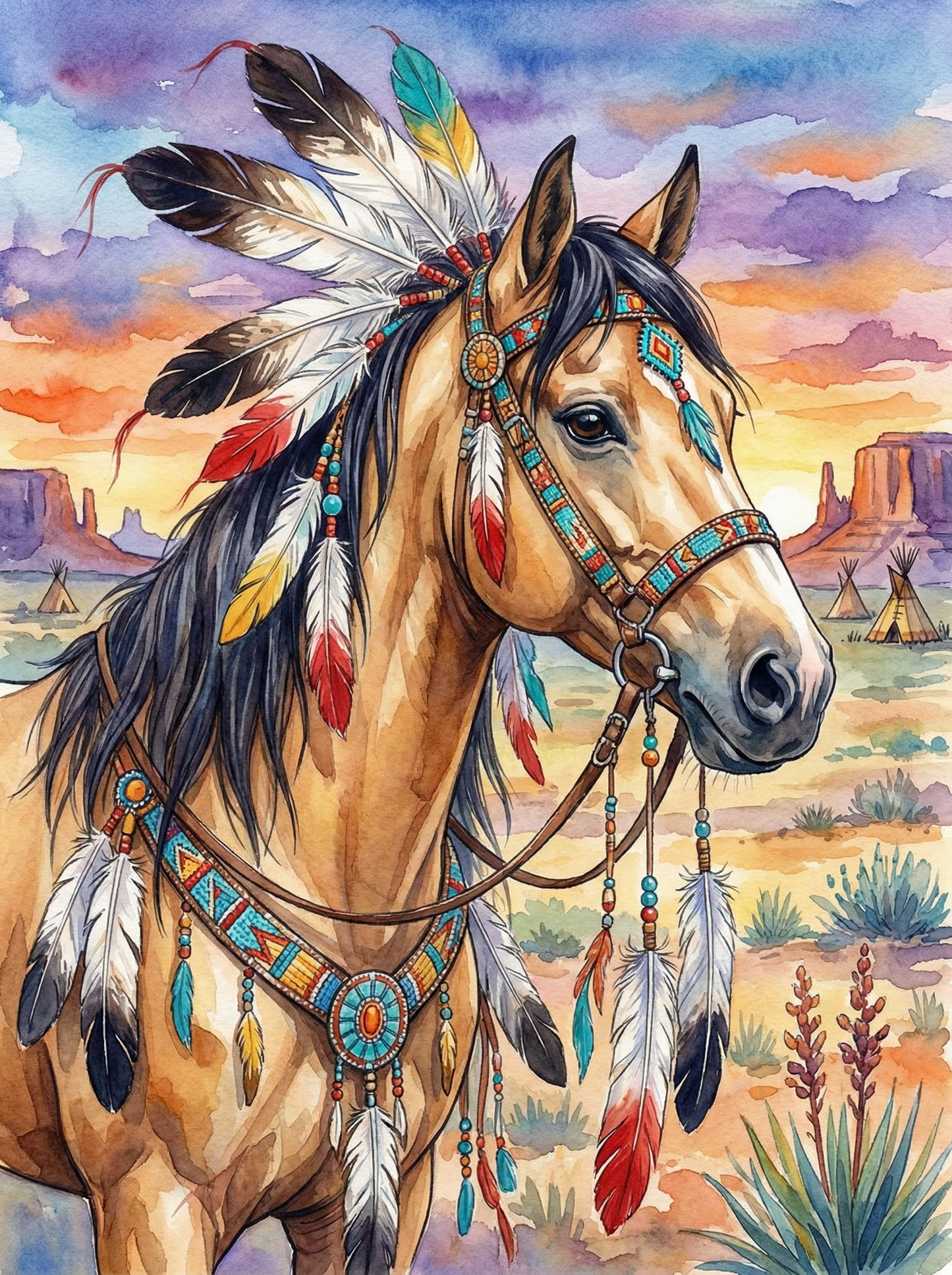 Native Spirit Horse