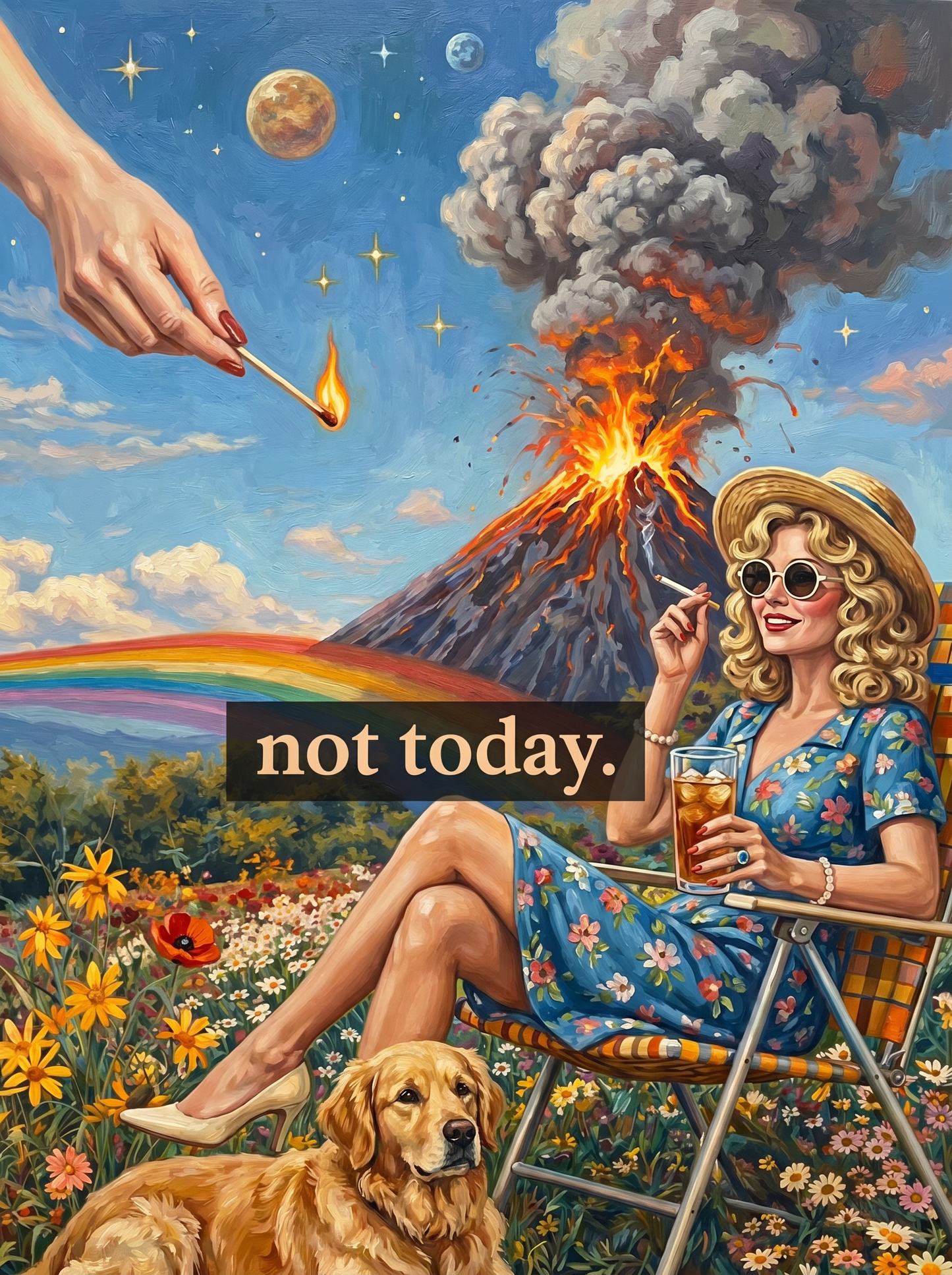 Yeah, Not Today. (120 Colors)