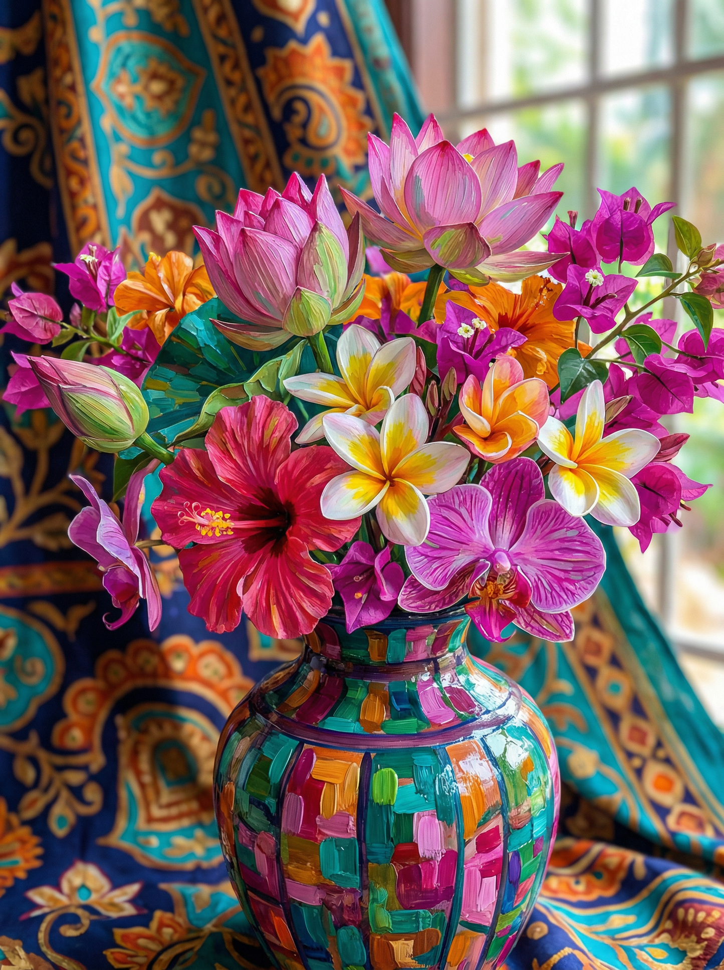 Ornamental Flowers (120 Colors)