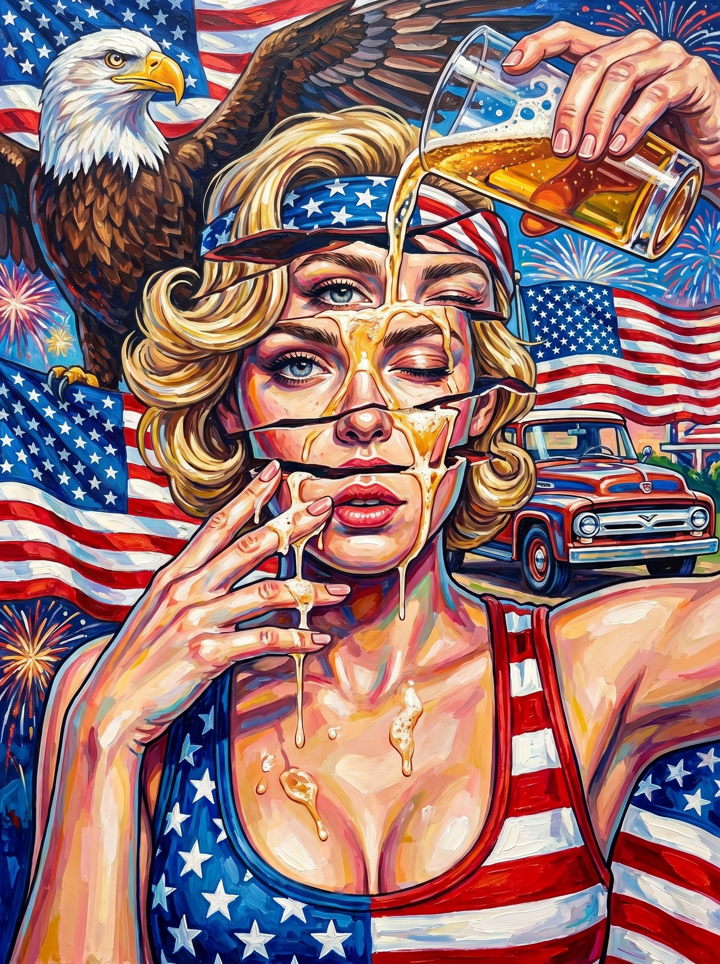 Patriotic American Dream (80 Colors)
