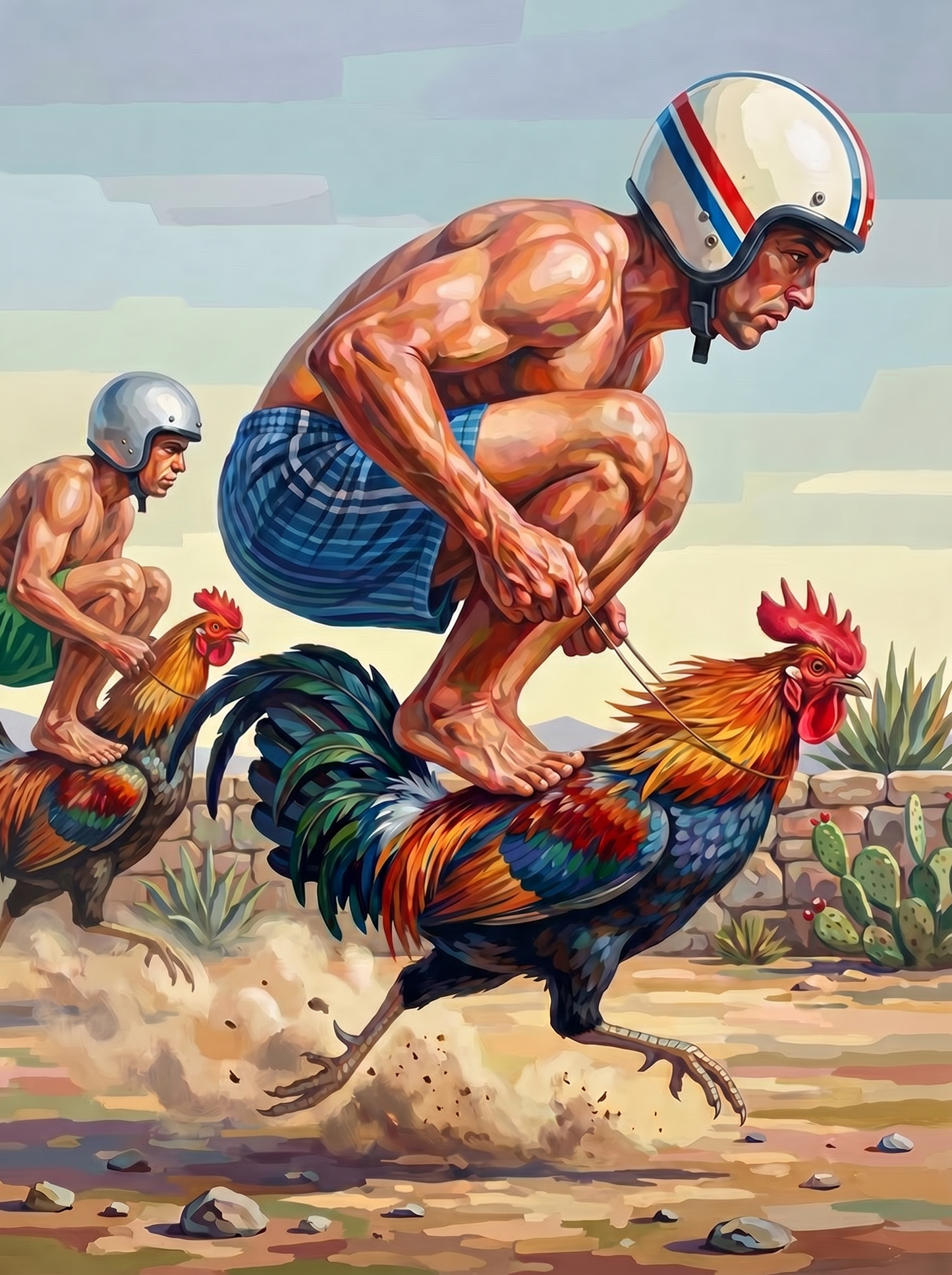 Rooster Racing Riders (120 Colors)