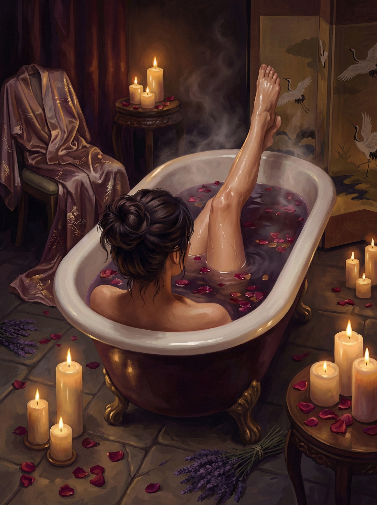 Rose Bath Serenity