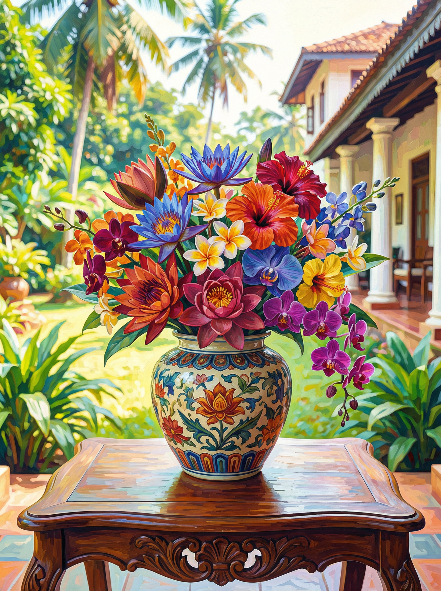 Colonial Blooms