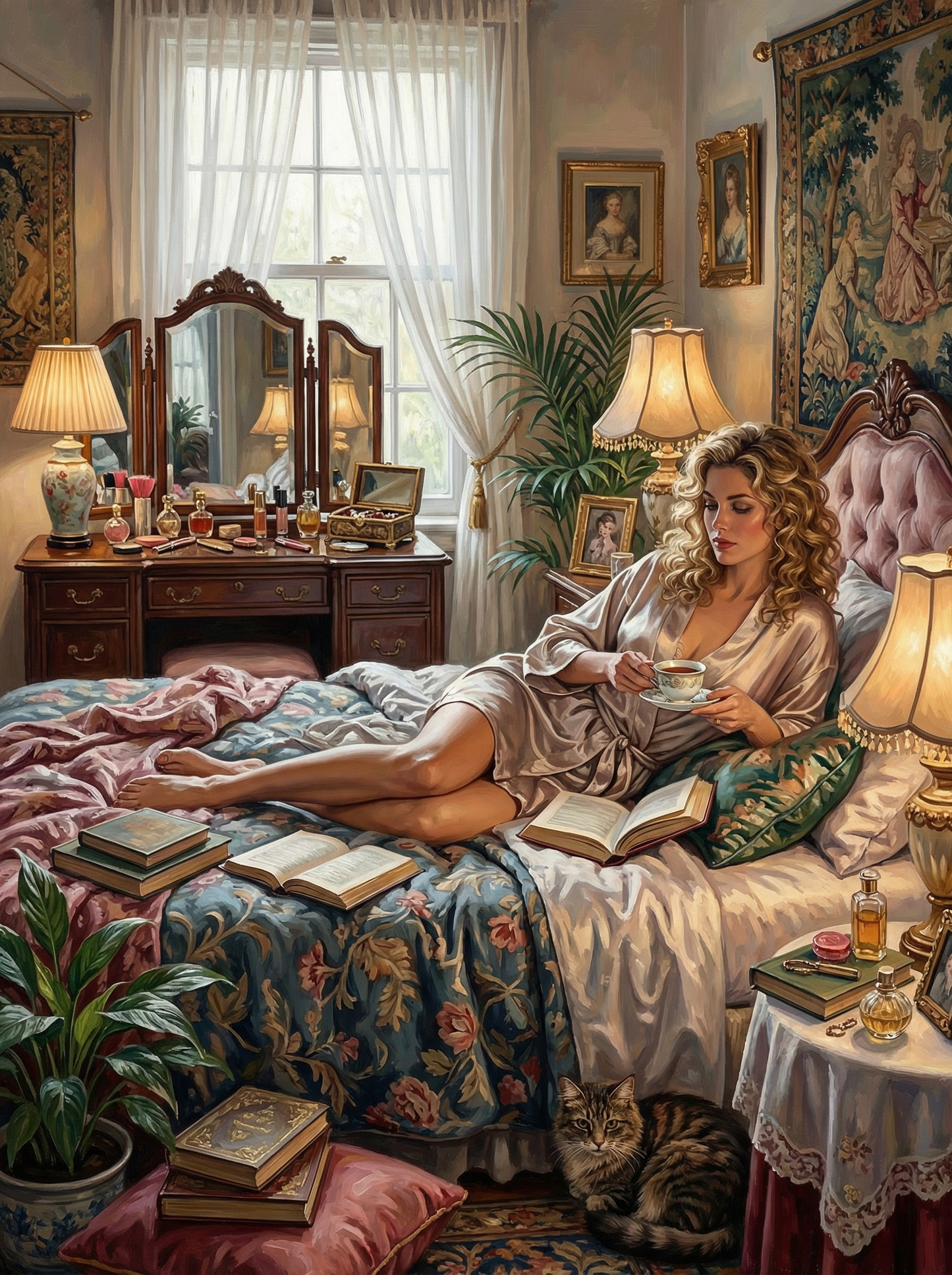 Sunlit Bedroom Rest