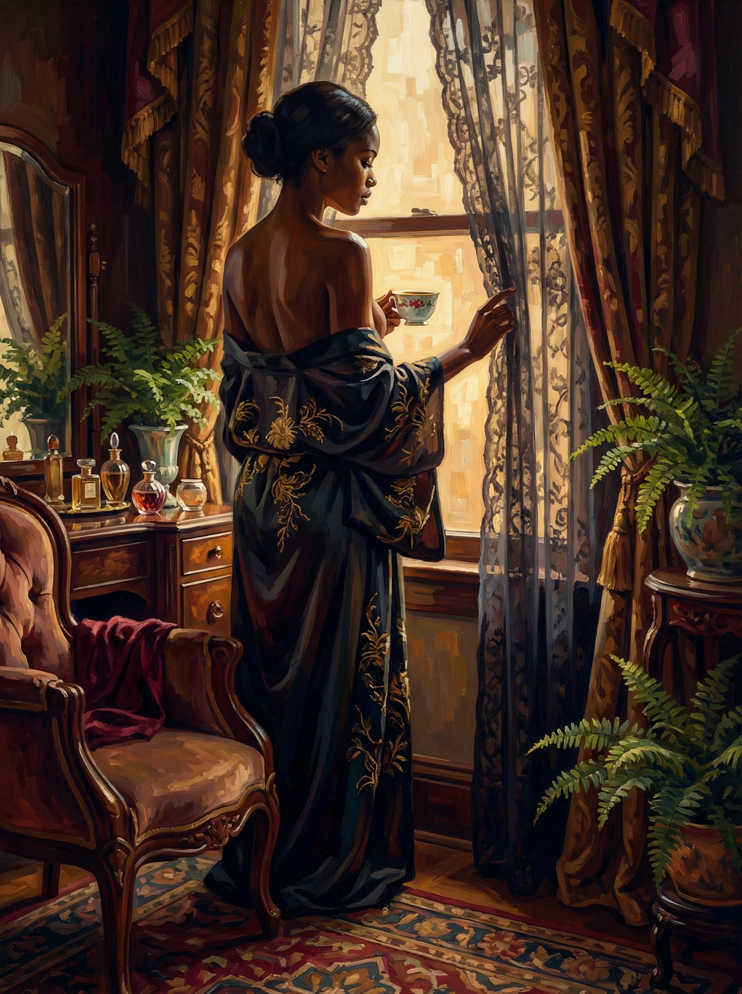 Tea by the Window