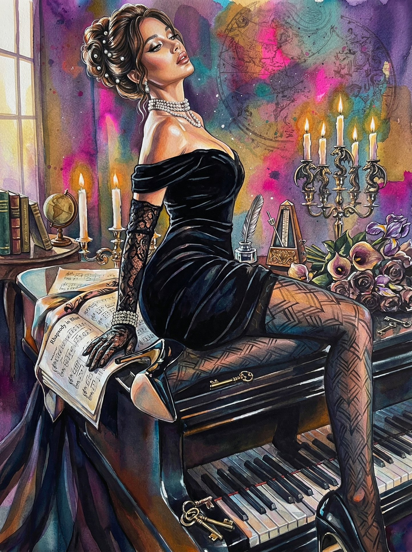 Velvet Lounge Romance (80 Colors)