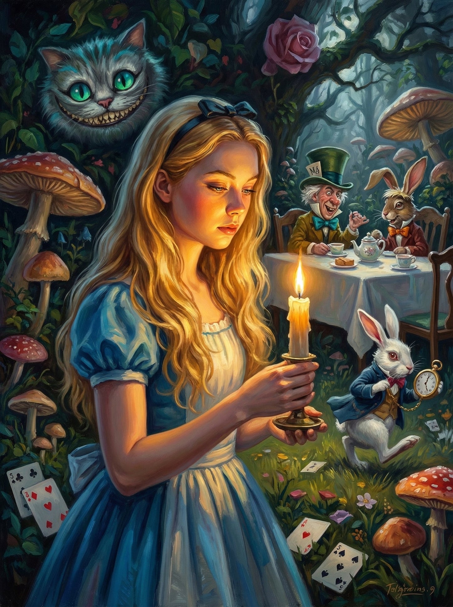 Wonderland Tea Party Candlelight (120 Colors)