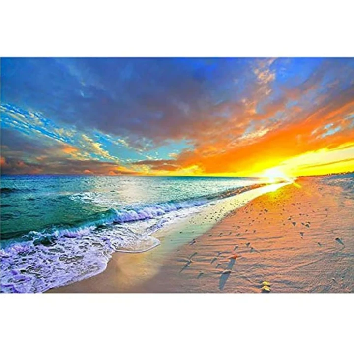Landscape Sea Beach Summer DIY Paint By Numbers Kits VM95760